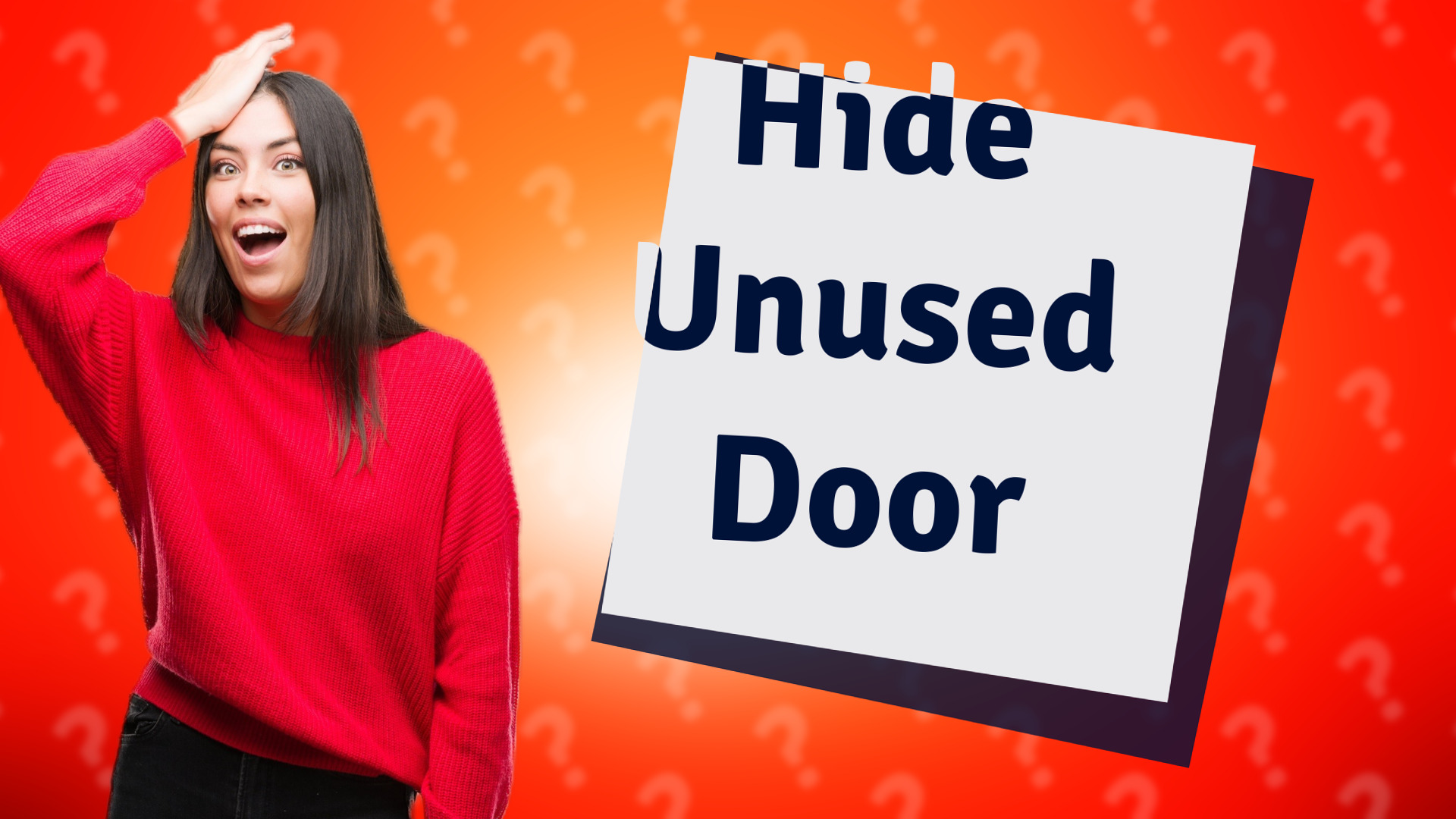 Hide Unused Door