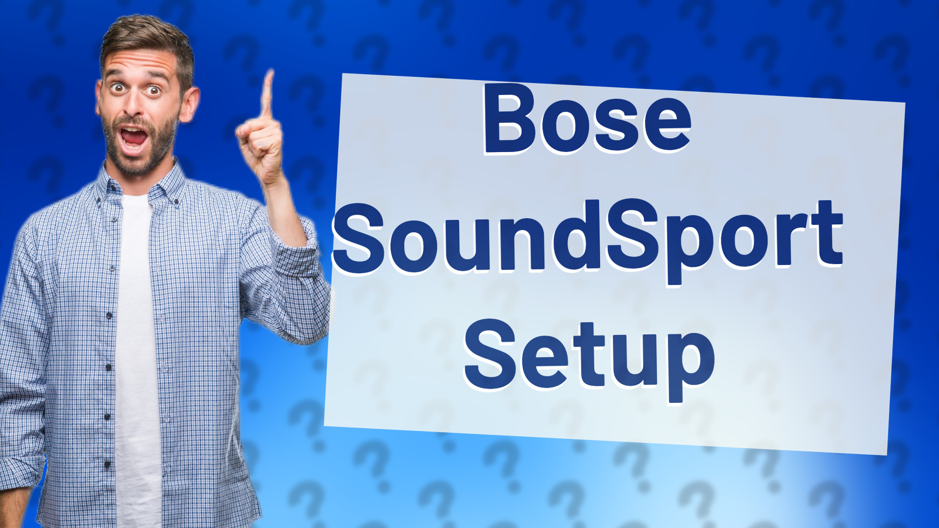 Bose SoundSport Setup