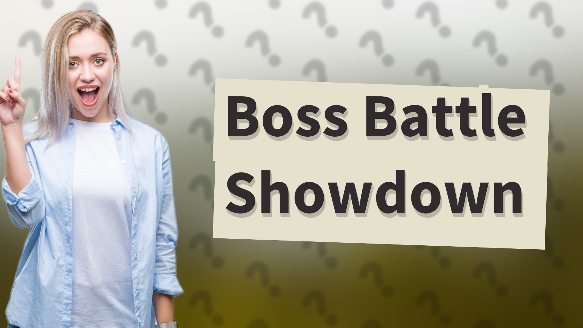 Boss Battle Showdown