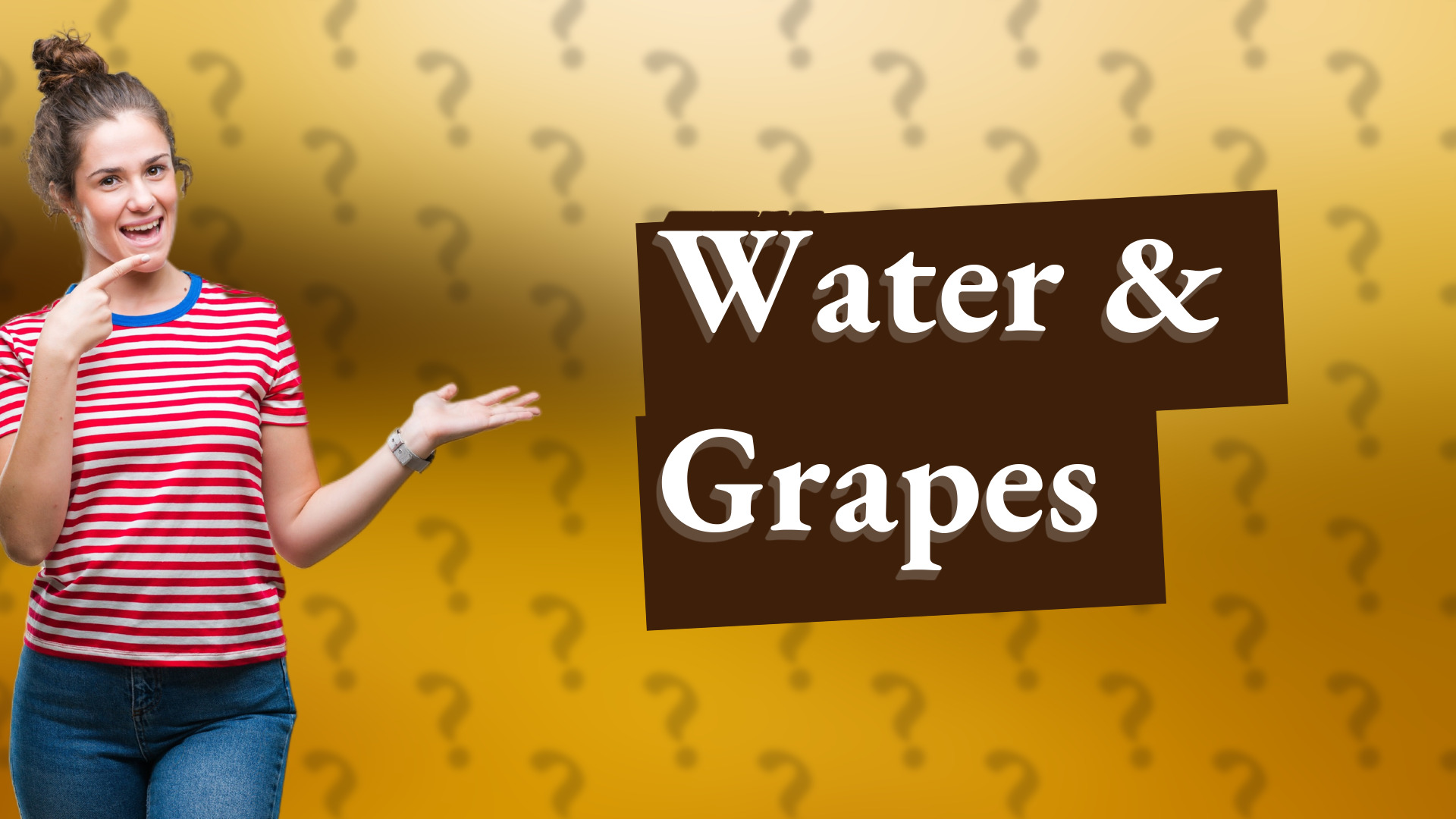 Water & Grapes