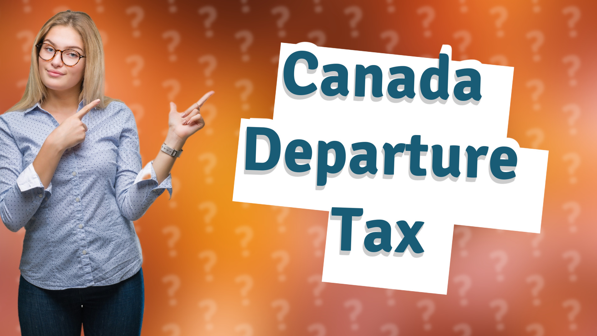 Canada Departure Tax