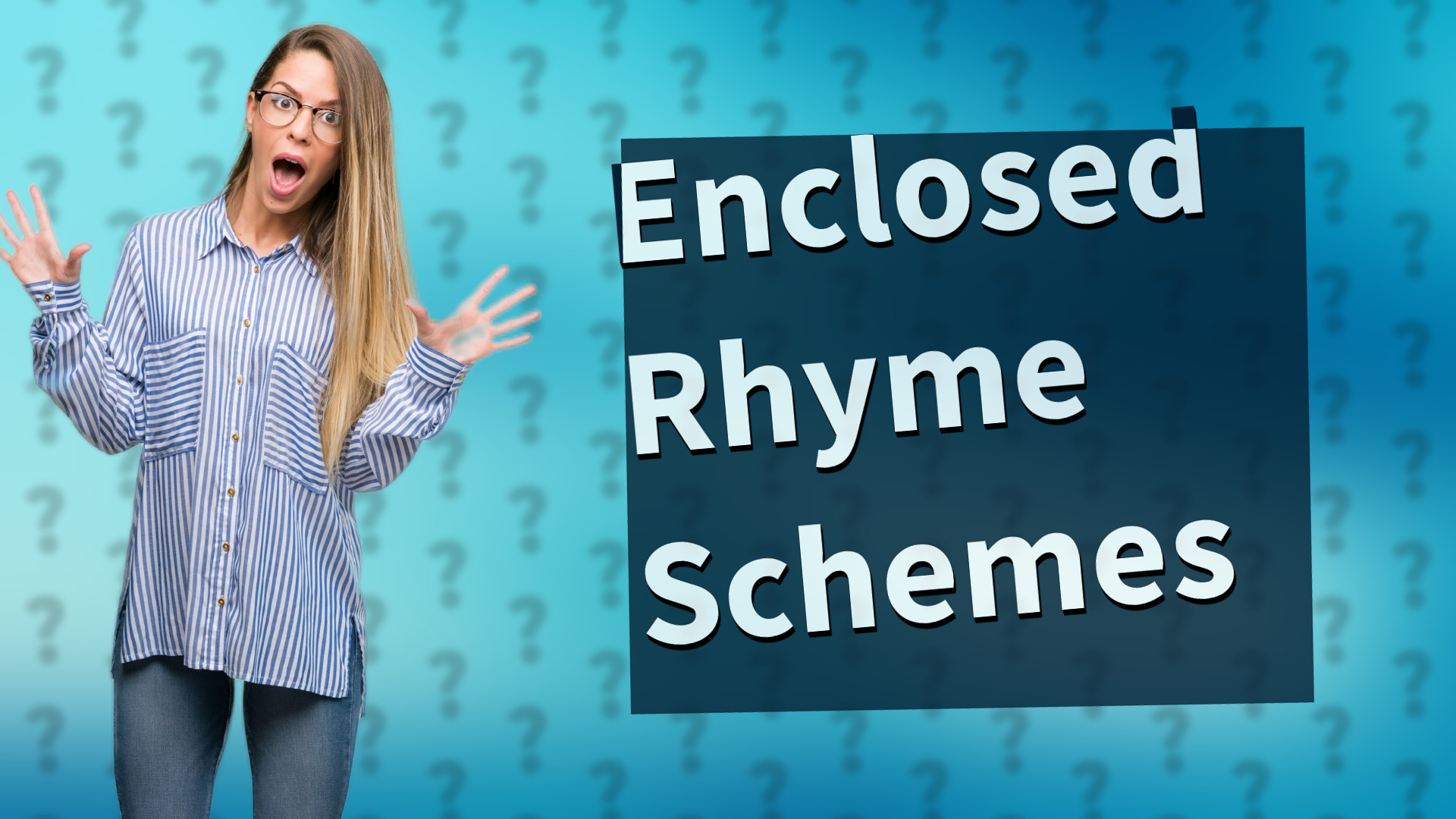 Enclosed Rhyme Schemes