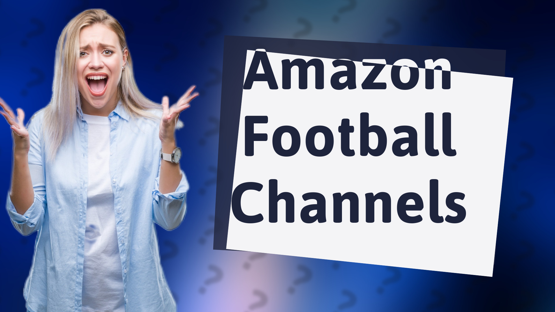 Amazon Football Channels
