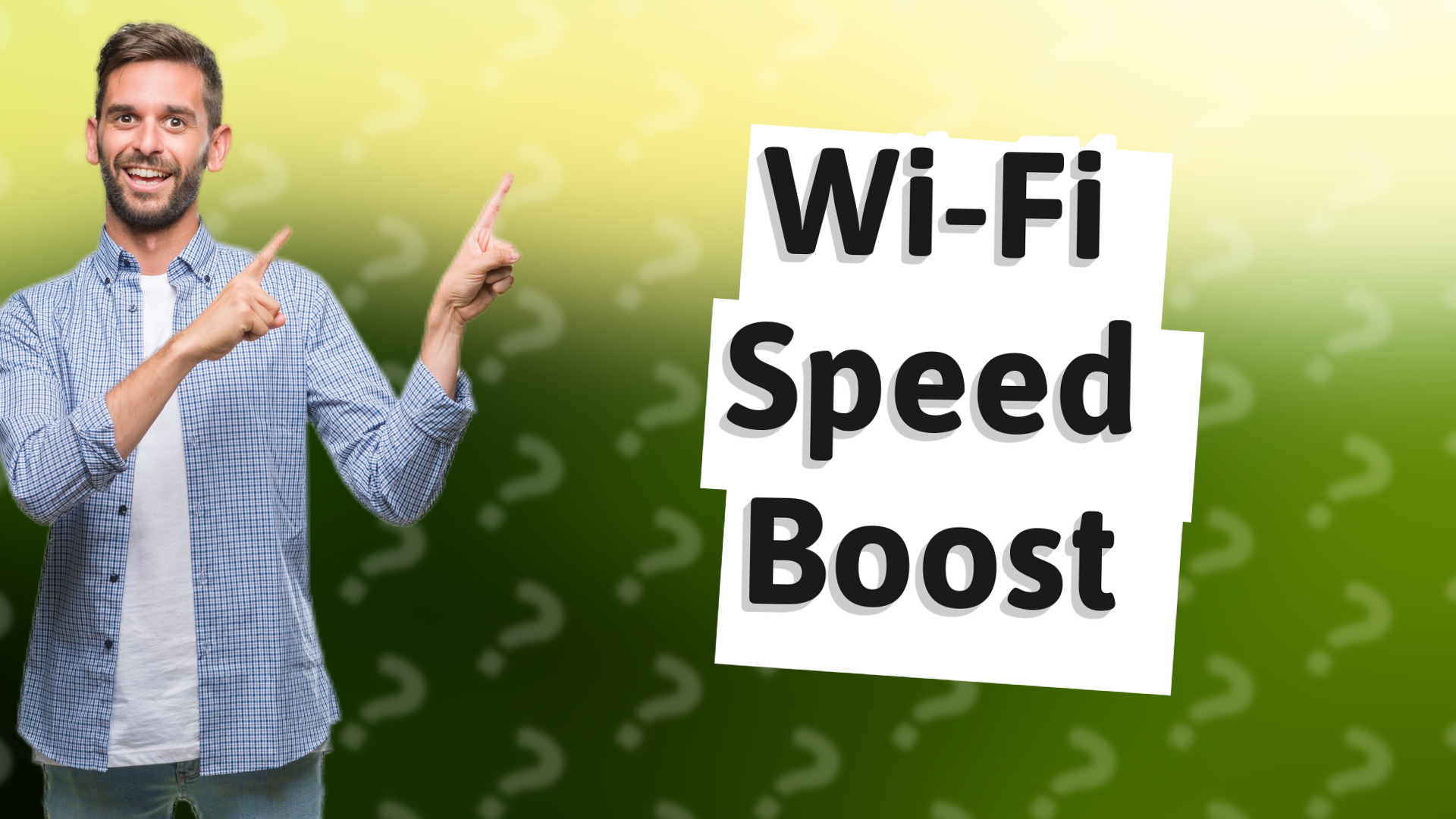 Wi-Fi Speed Boost