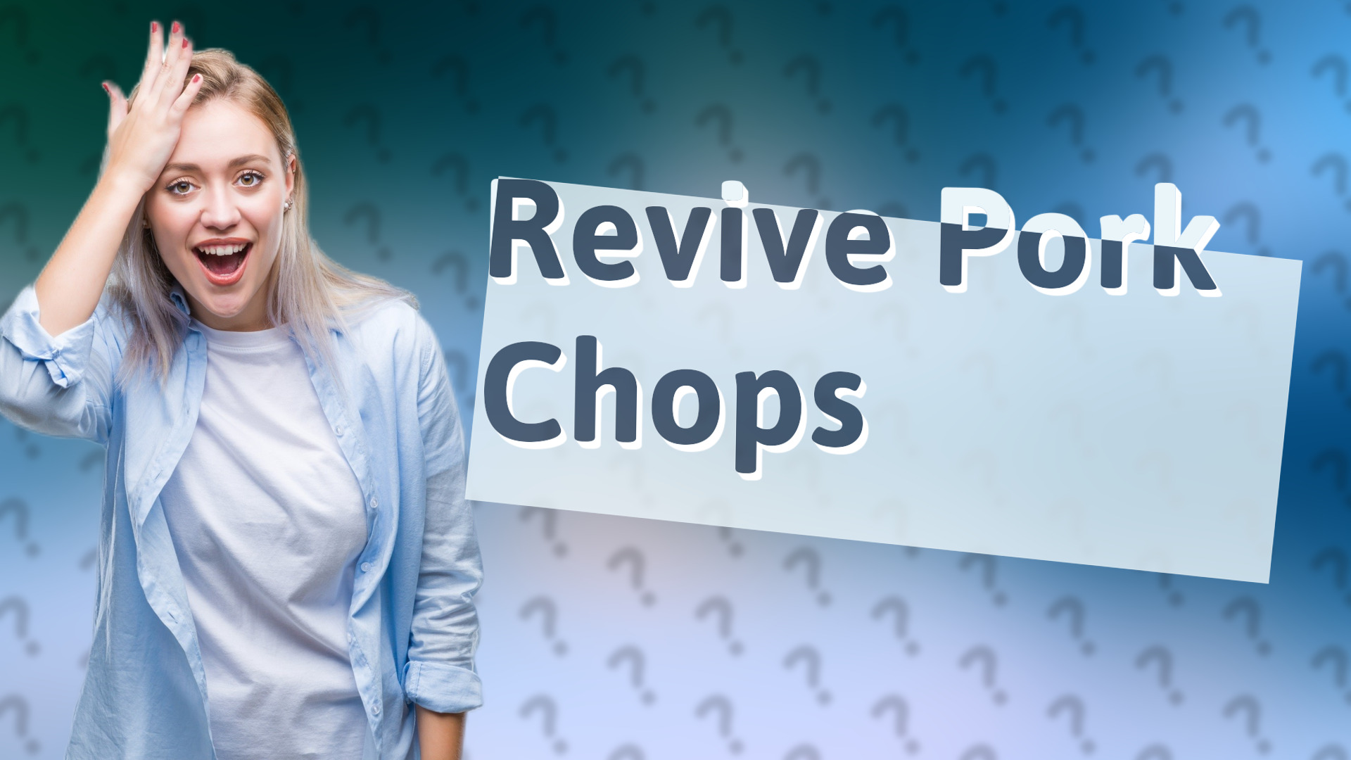 Revive Pork Chops