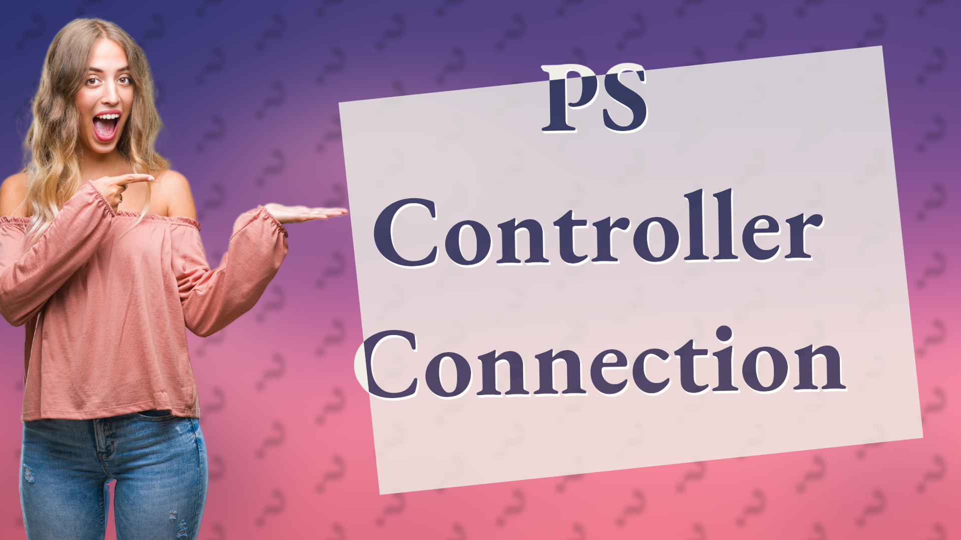 PS Controller Connection
