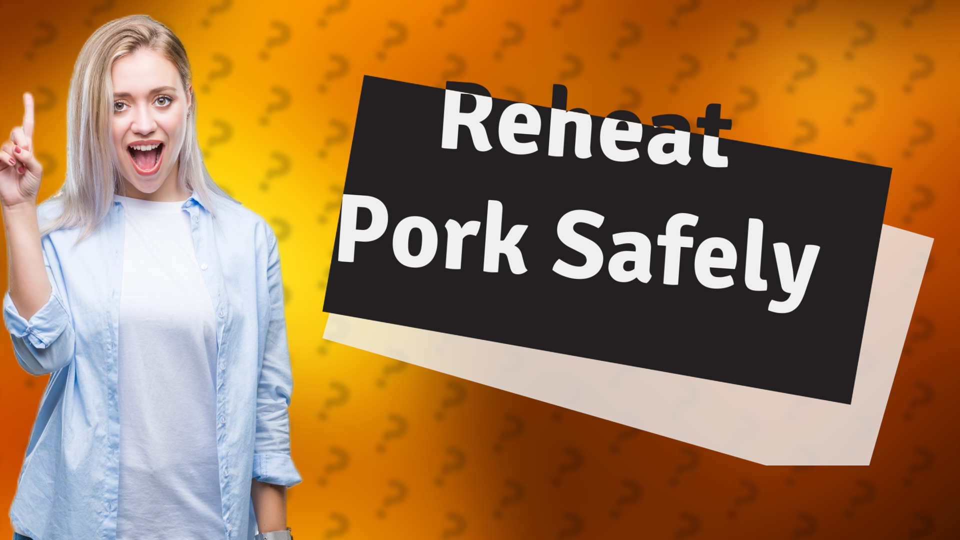 Reheat Pork Safely