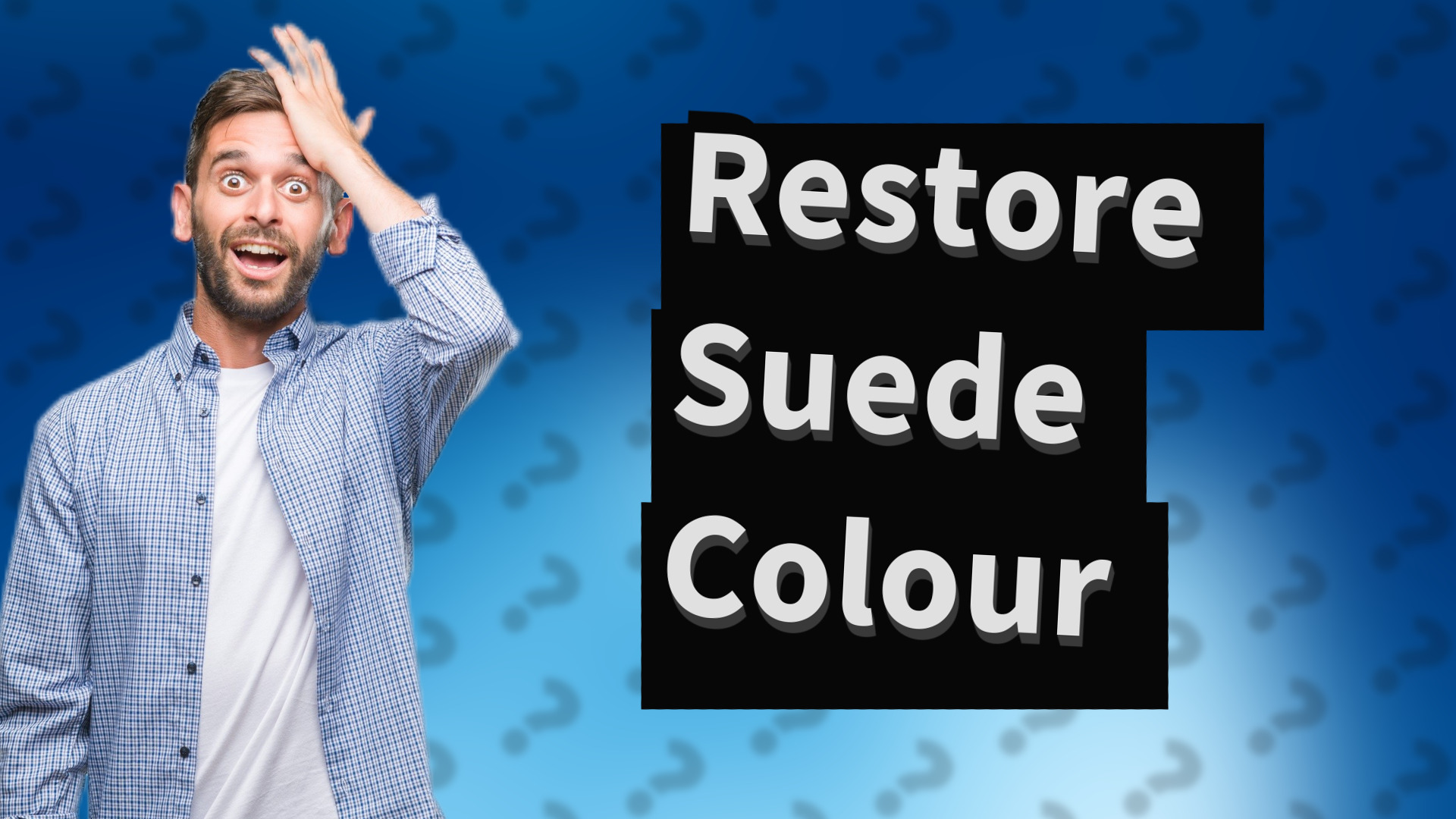 Restore Suede Colour