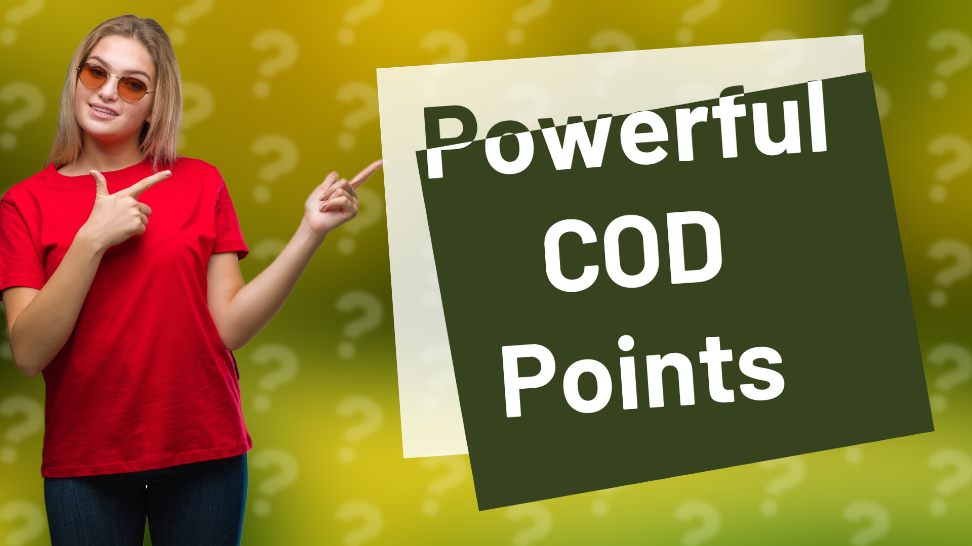 Powerful COD Points