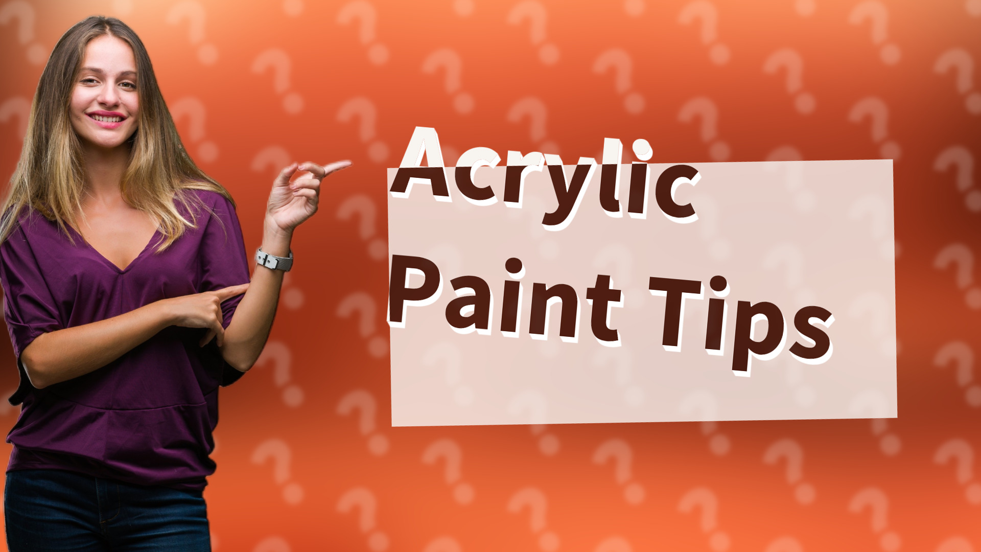 Acrylic Paint Tips