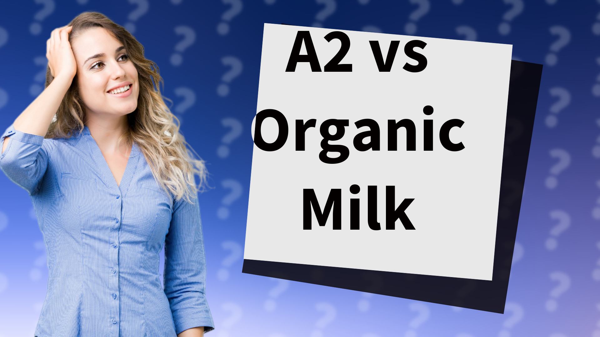 A2 vs Organic Milk