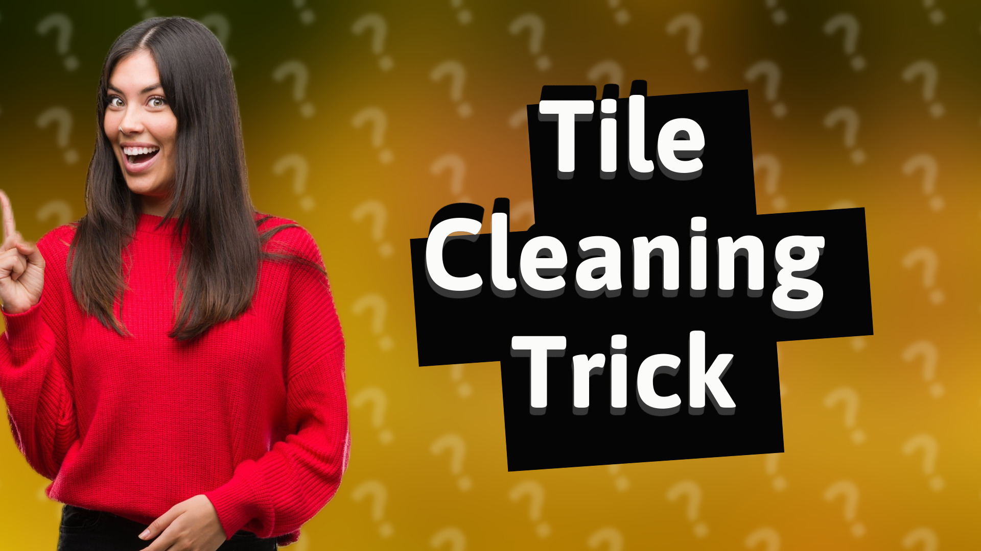Tile Cleaning Trick