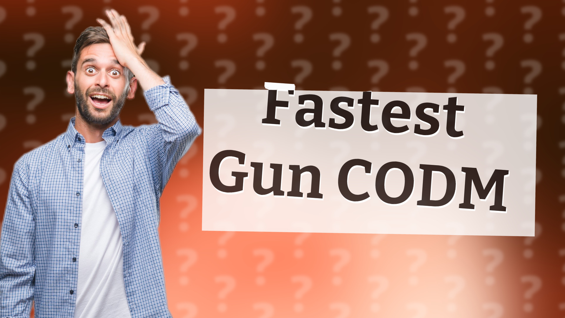 Fastest Gun CODM