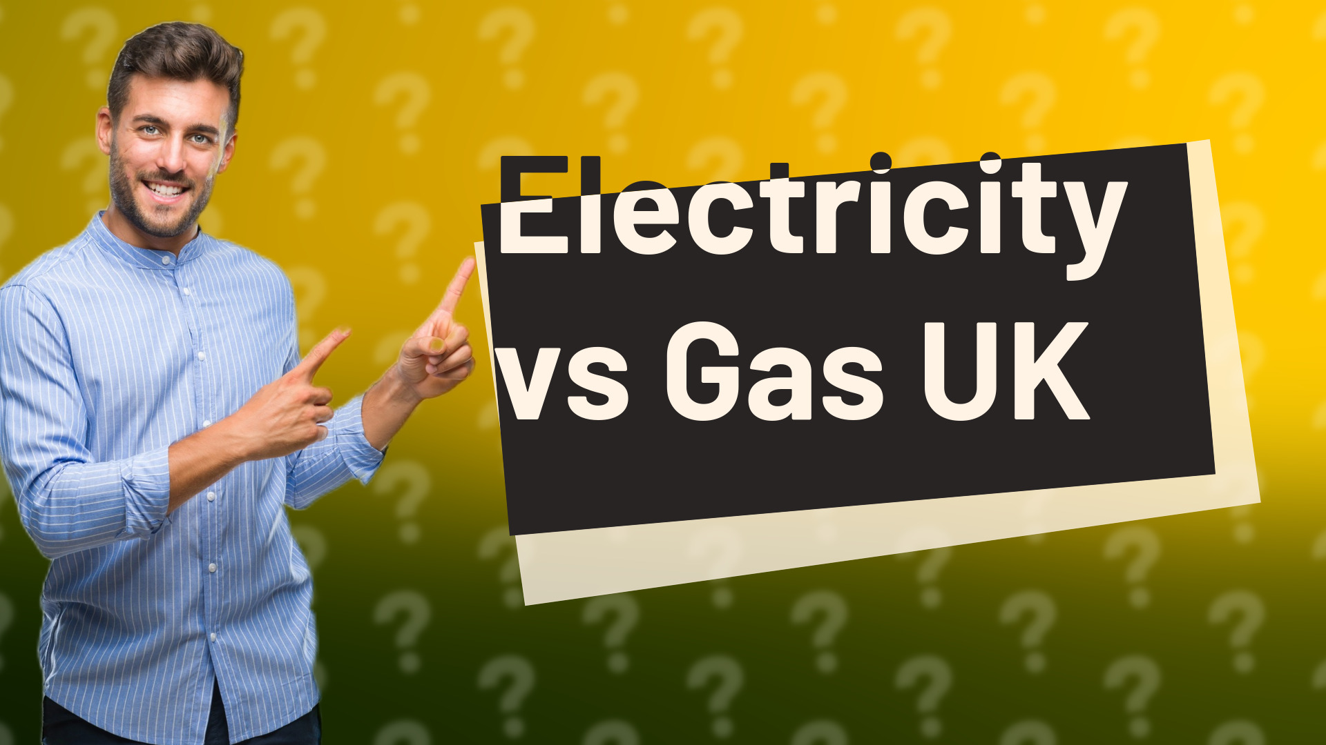 Electricity vs Gas UK