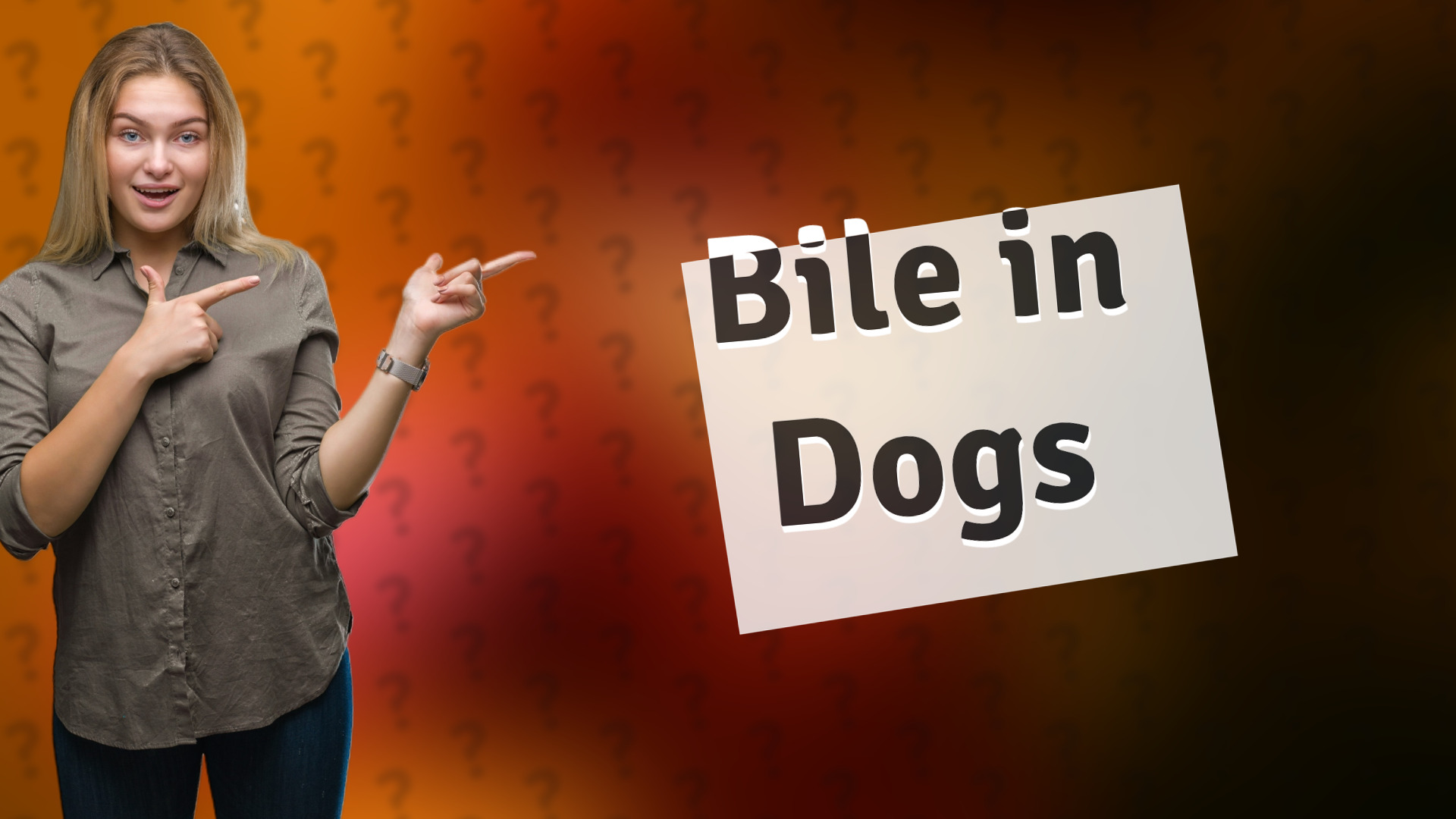 Bile in Dogs