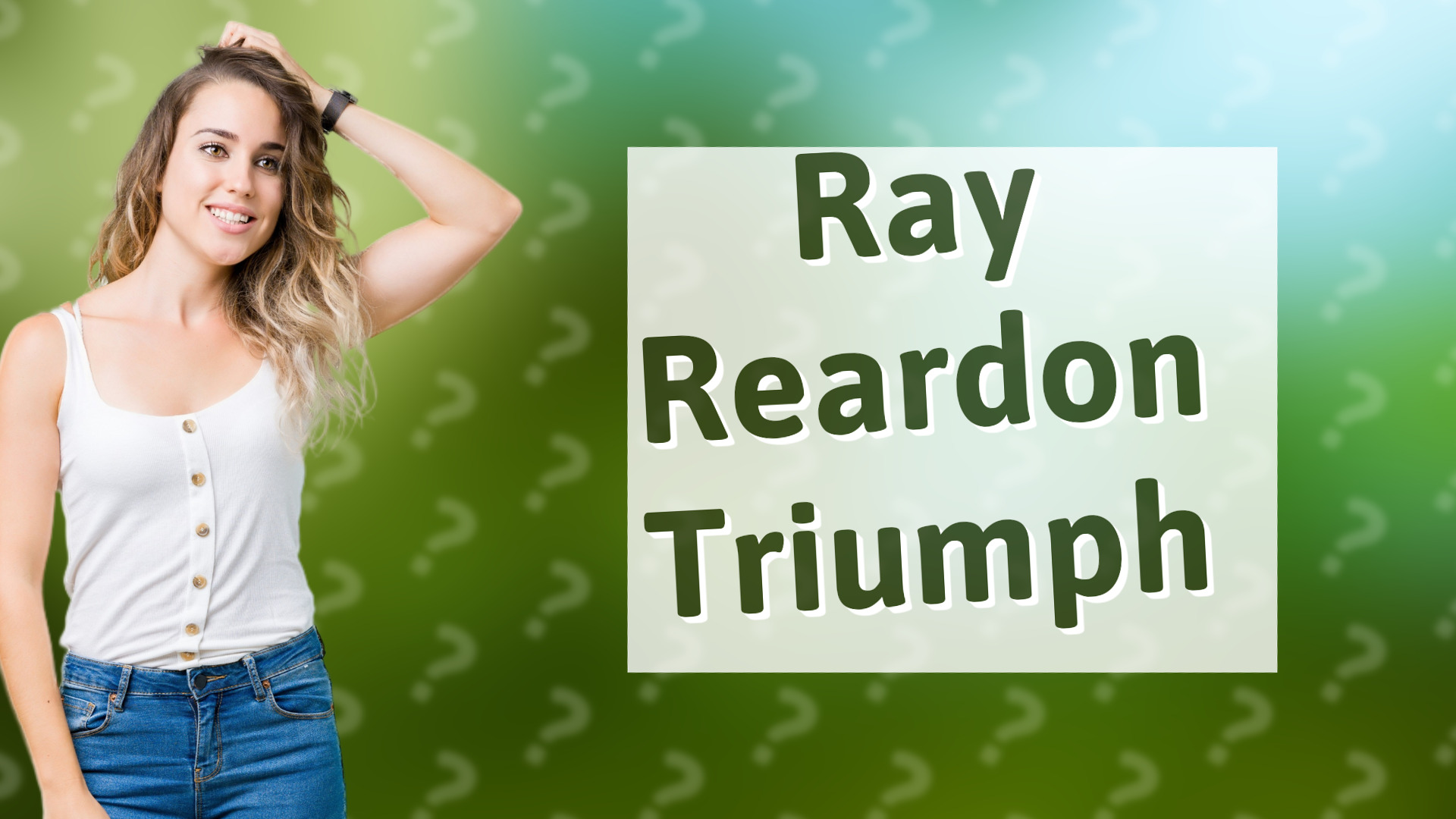 Ray Reardon Triumph
