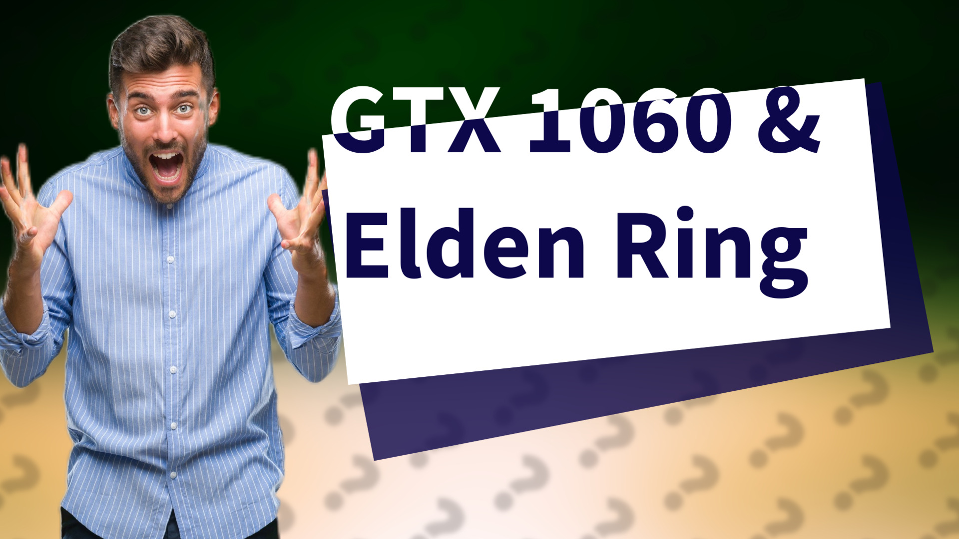 GTX 1060 & Elden Ring