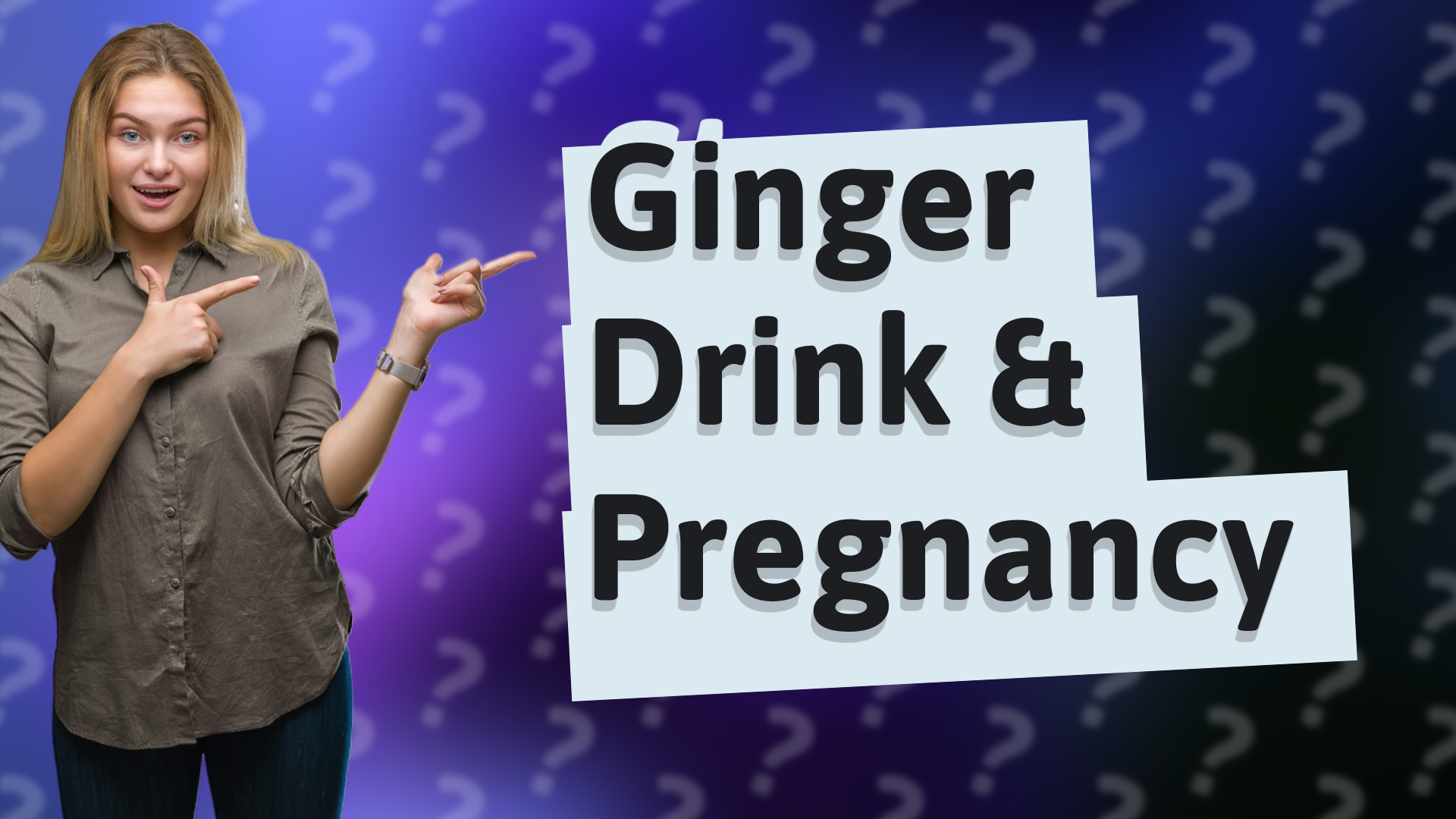 Ginger Drink & Pregnancy