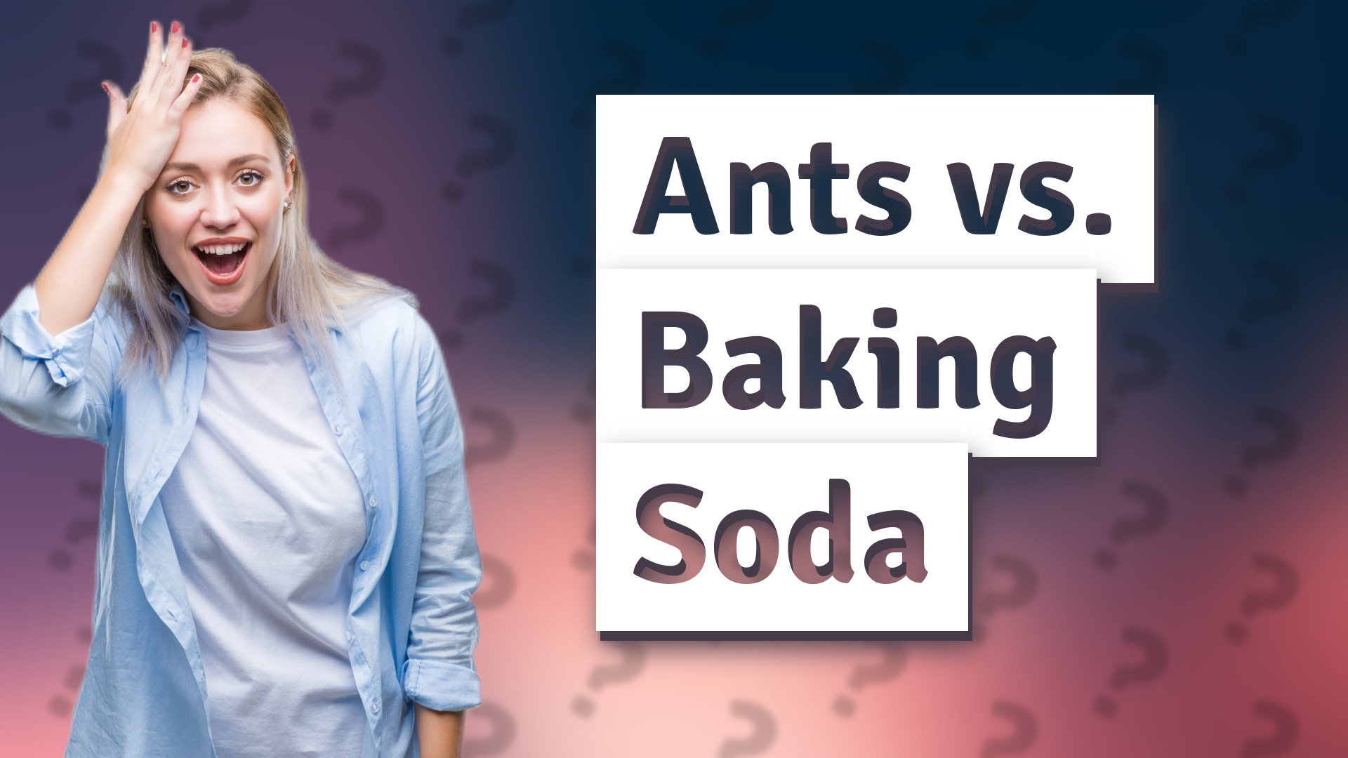 Ants vs. Baking Soda