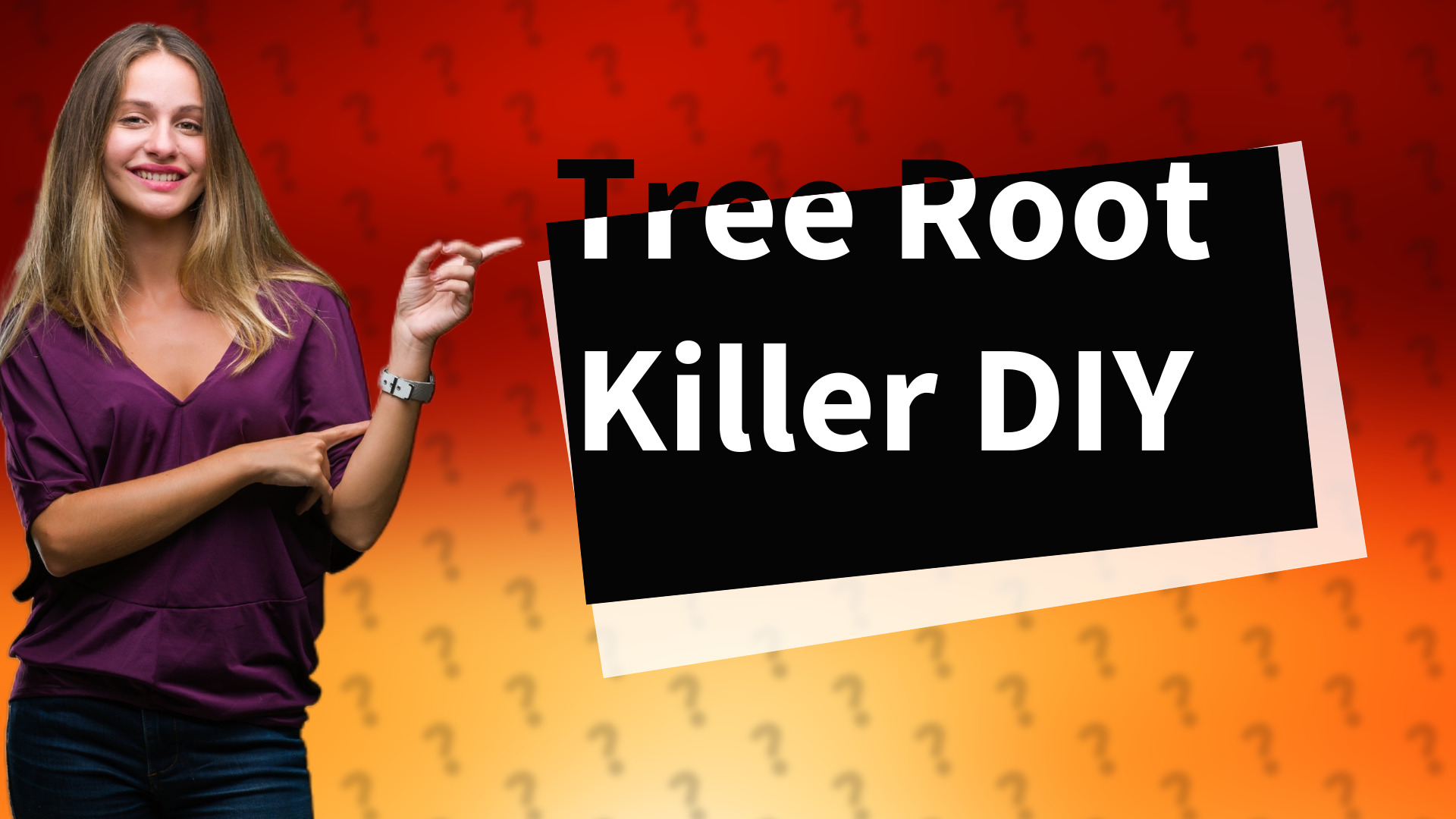 Tree Root Killer DIY