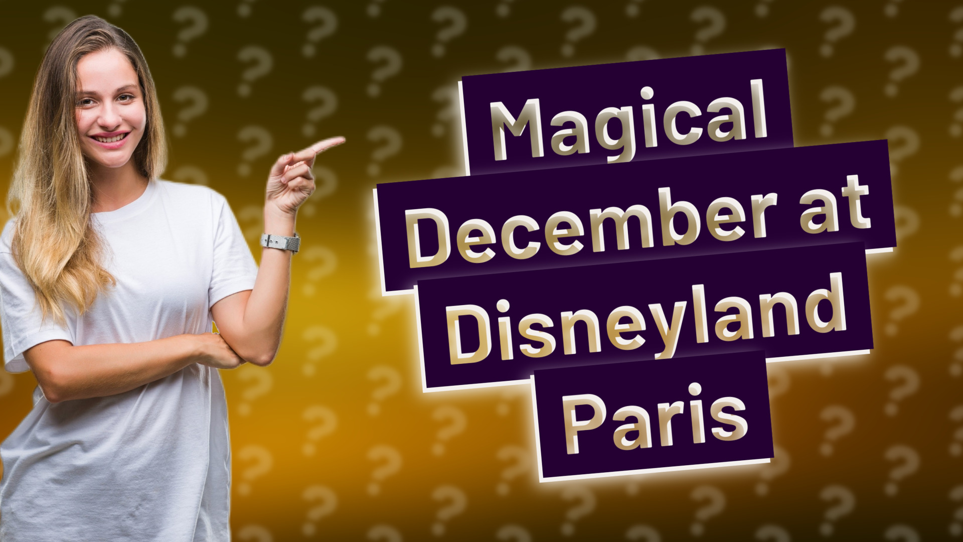 Magical December at Disneyland Paris
