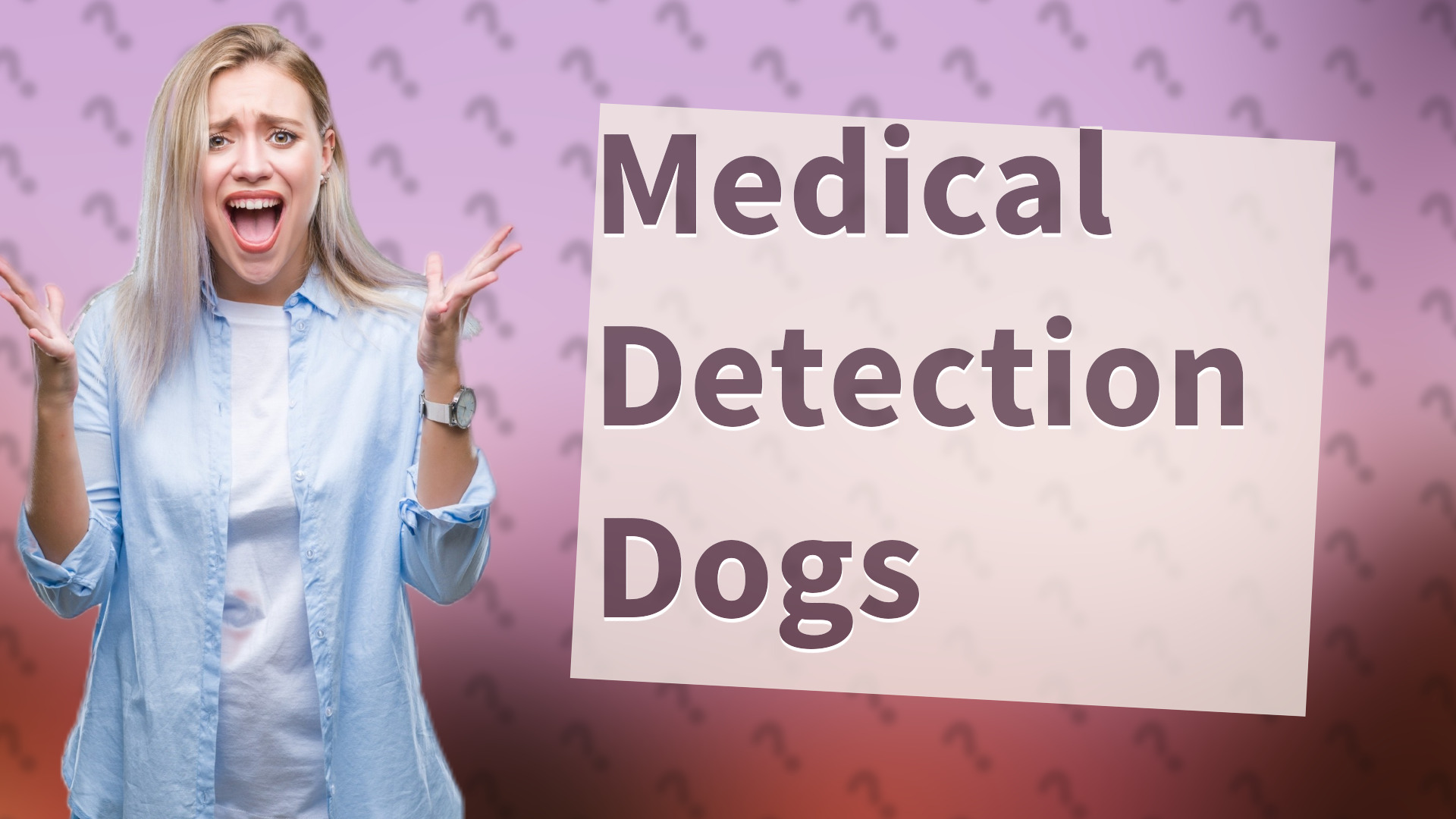 Medical Detection Dogs