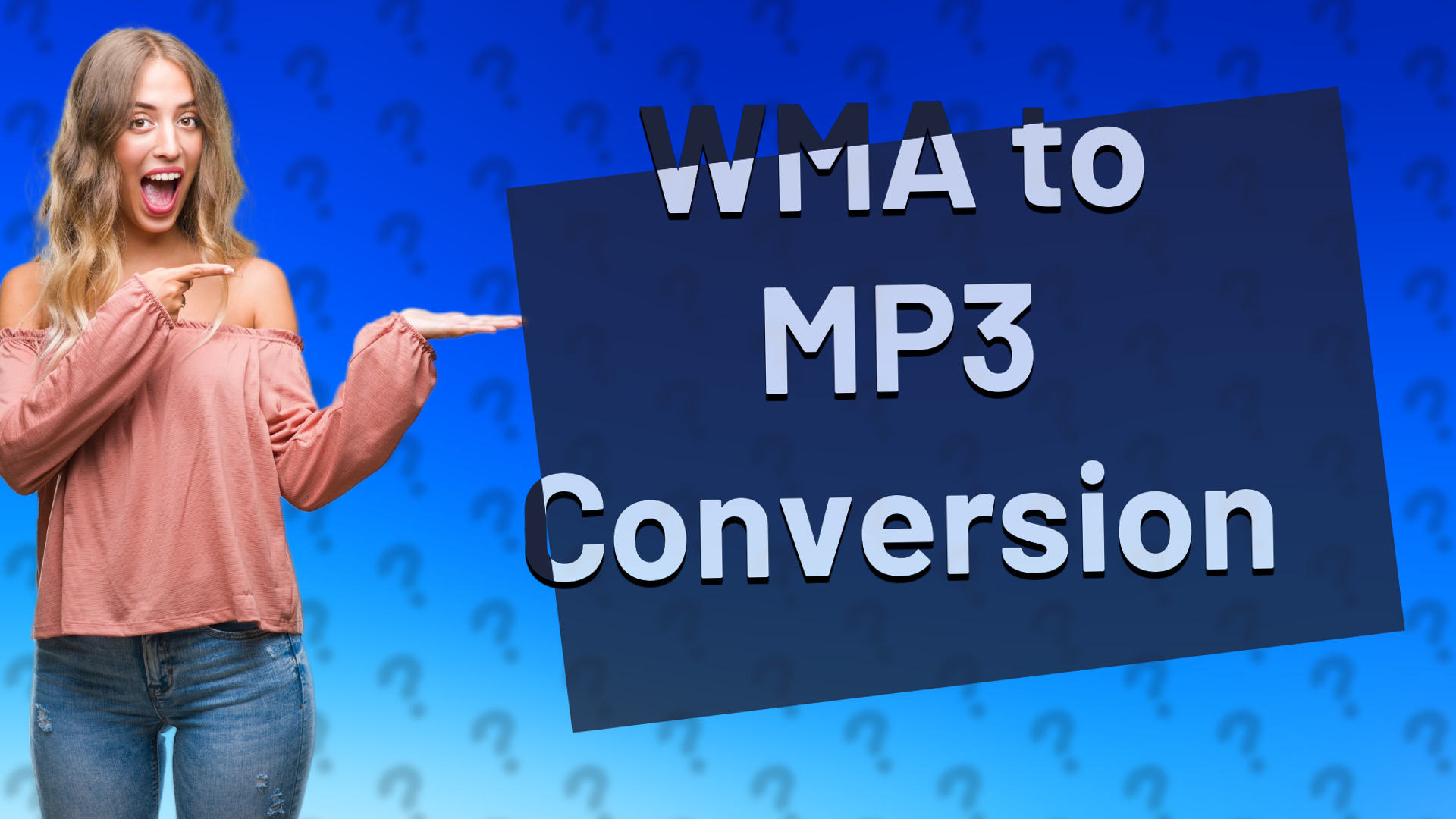 WMA to MP3 Conversion