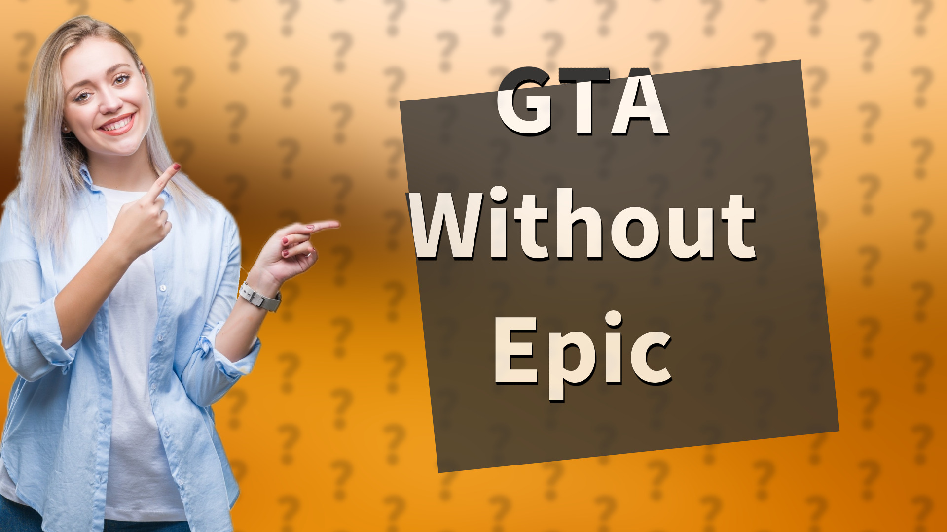 GTA Without Epic