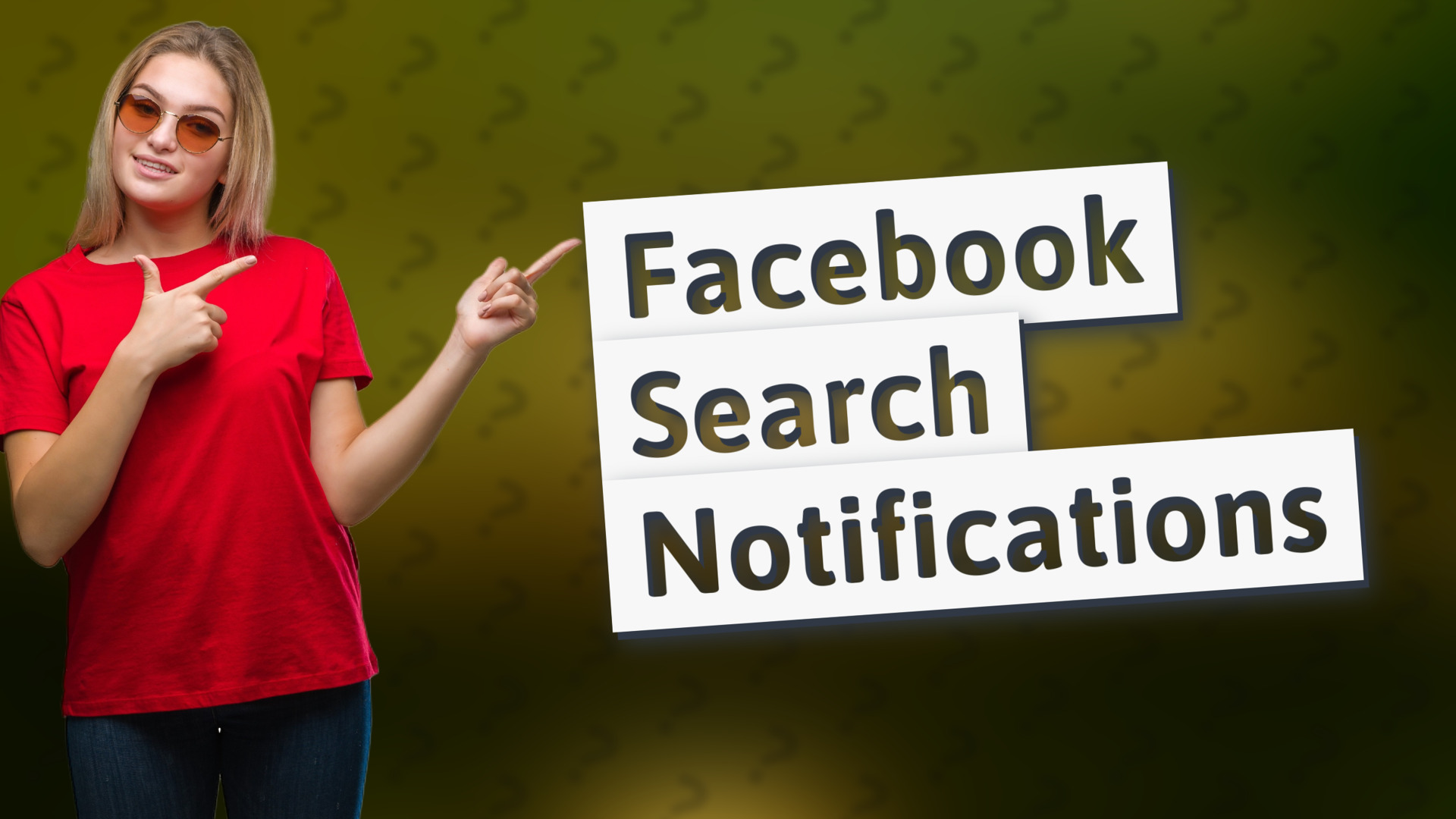 Facebook Search Notifications