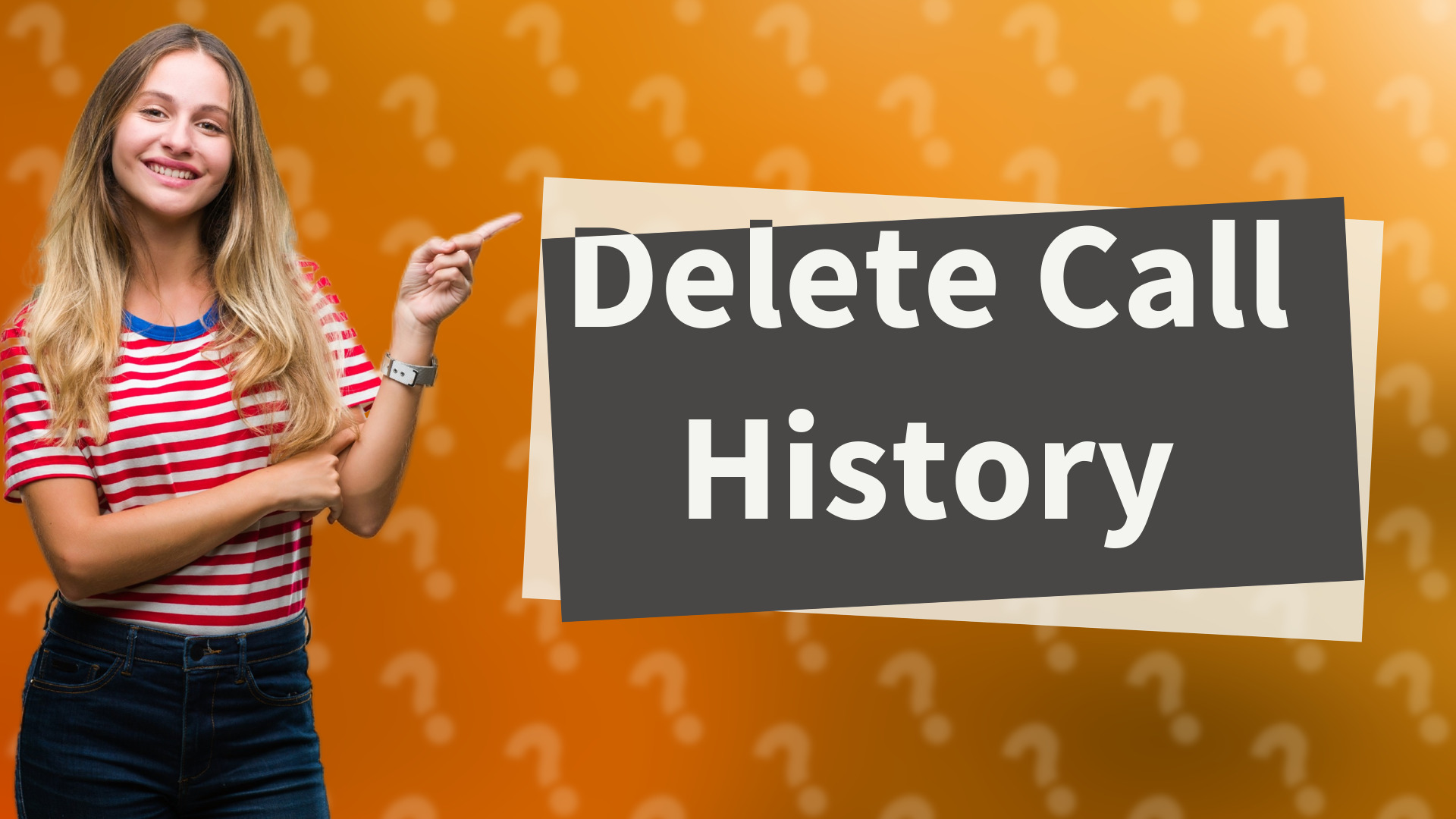 Delete Call History
