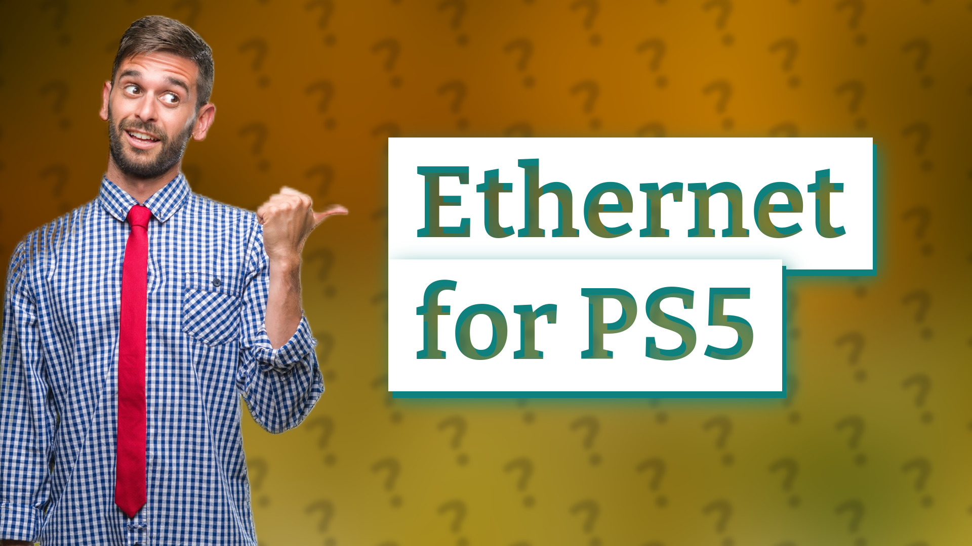 Ethernet for PS5