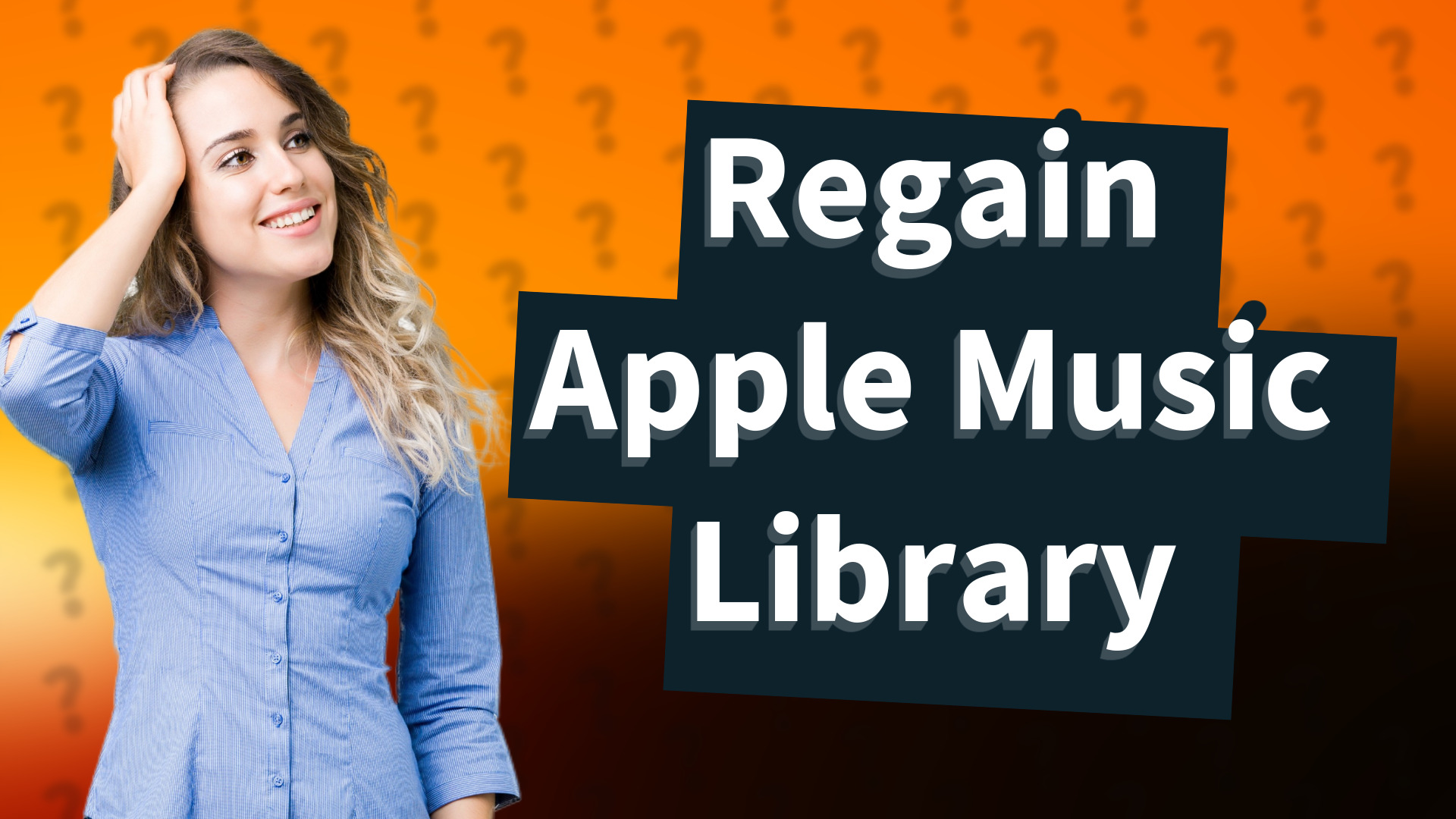 Regain Apple Music Library