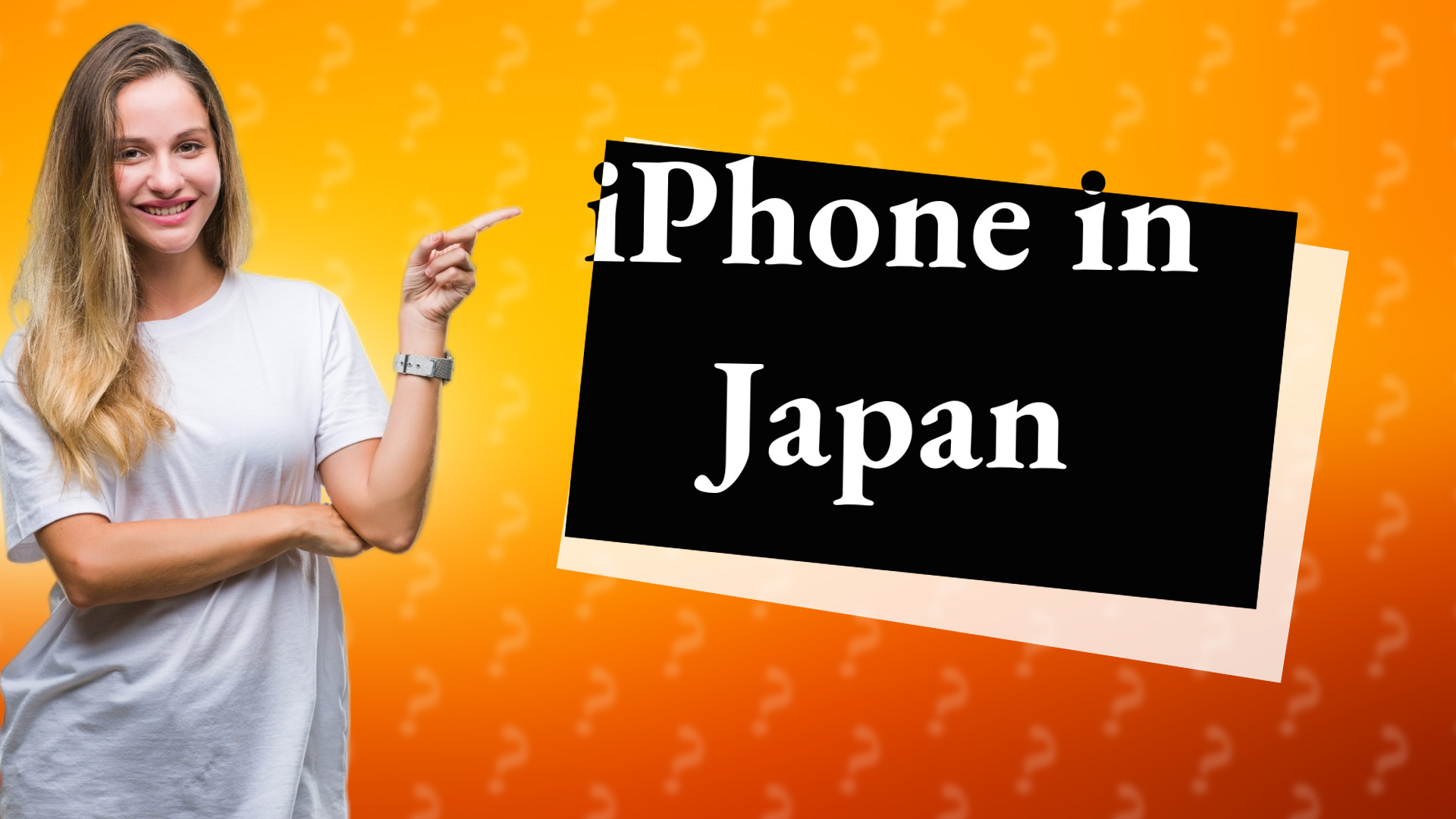 iPhone in Japan