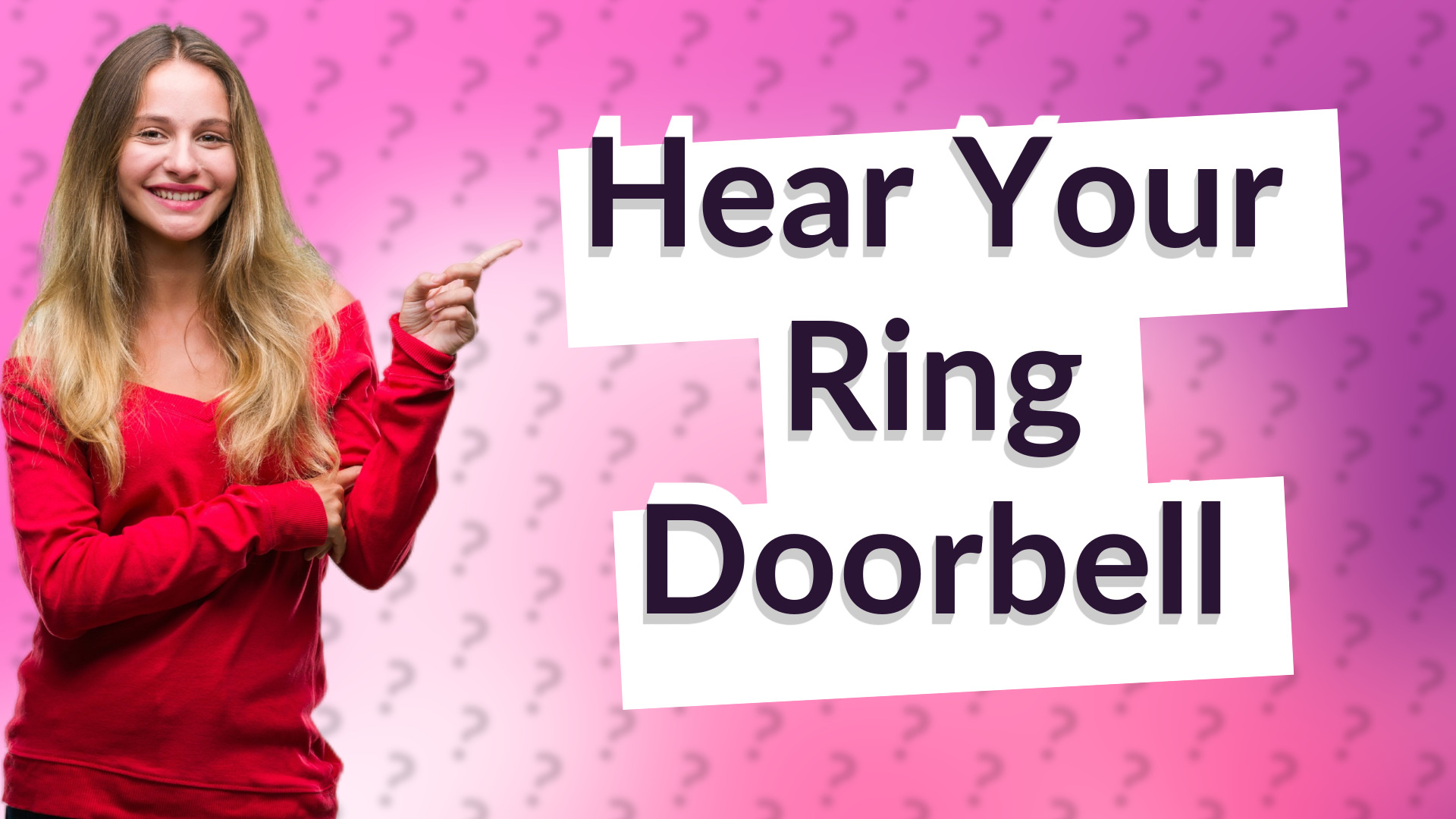 Hear Your Ring Doorbell