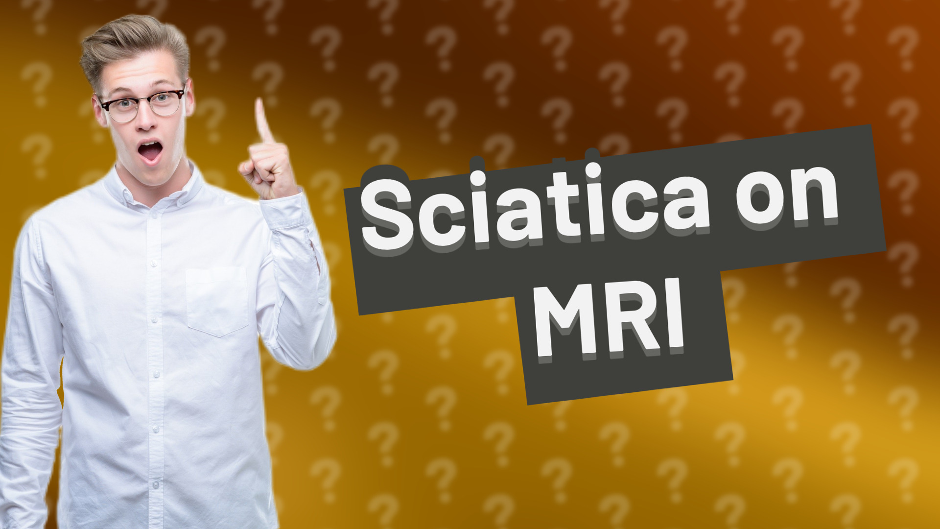 Sciatica on MRI