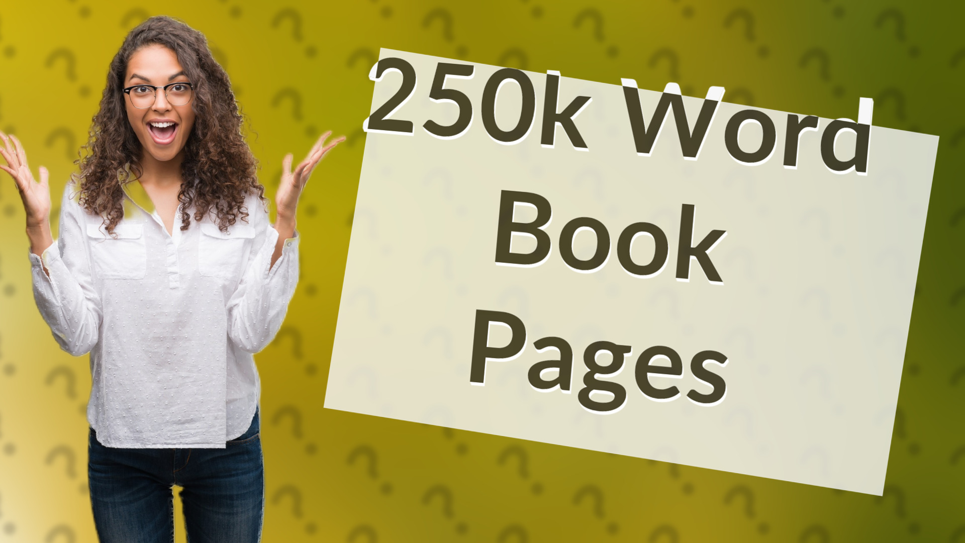 250k Word Book Pages