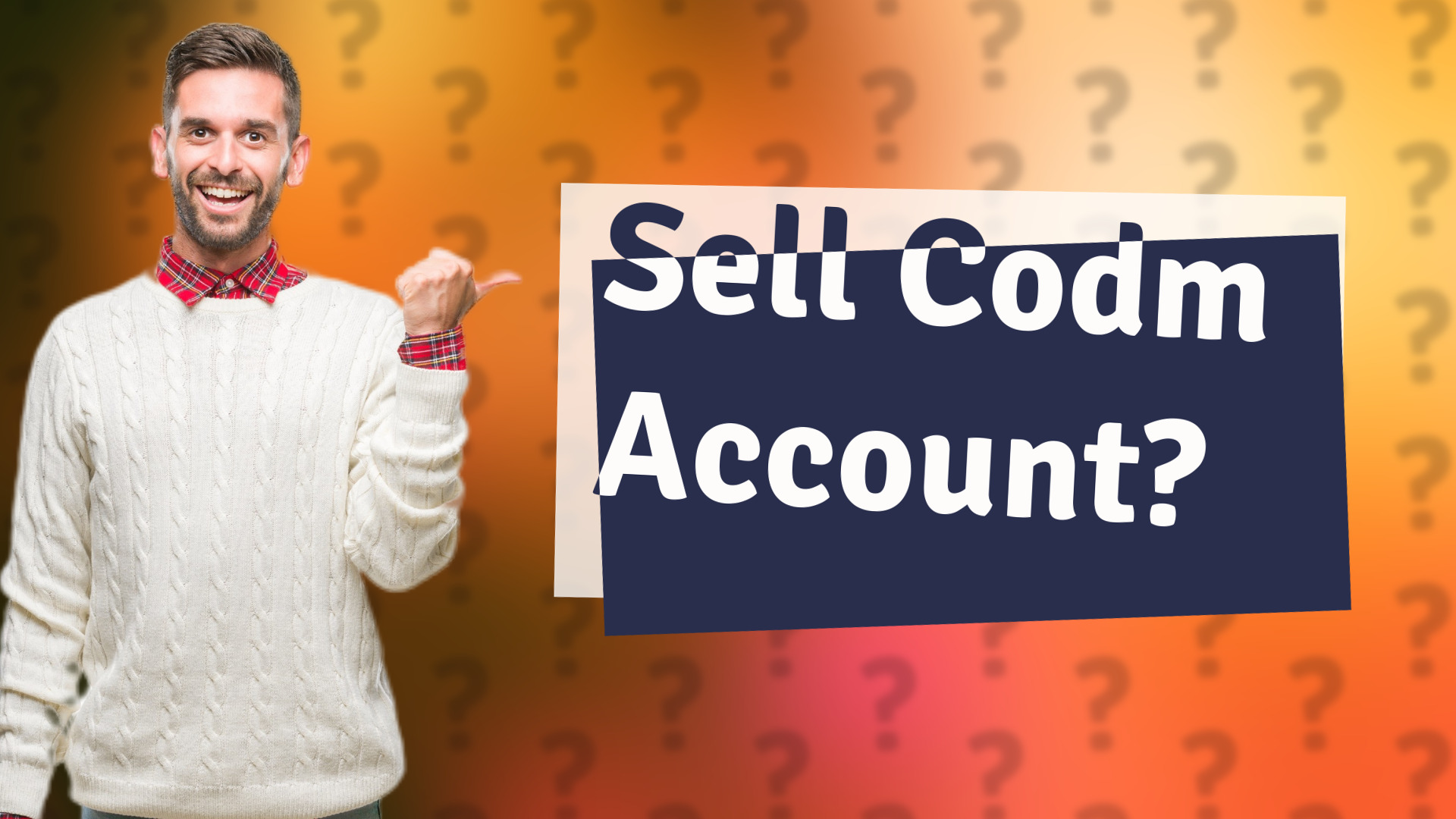 Sell Codm Account?