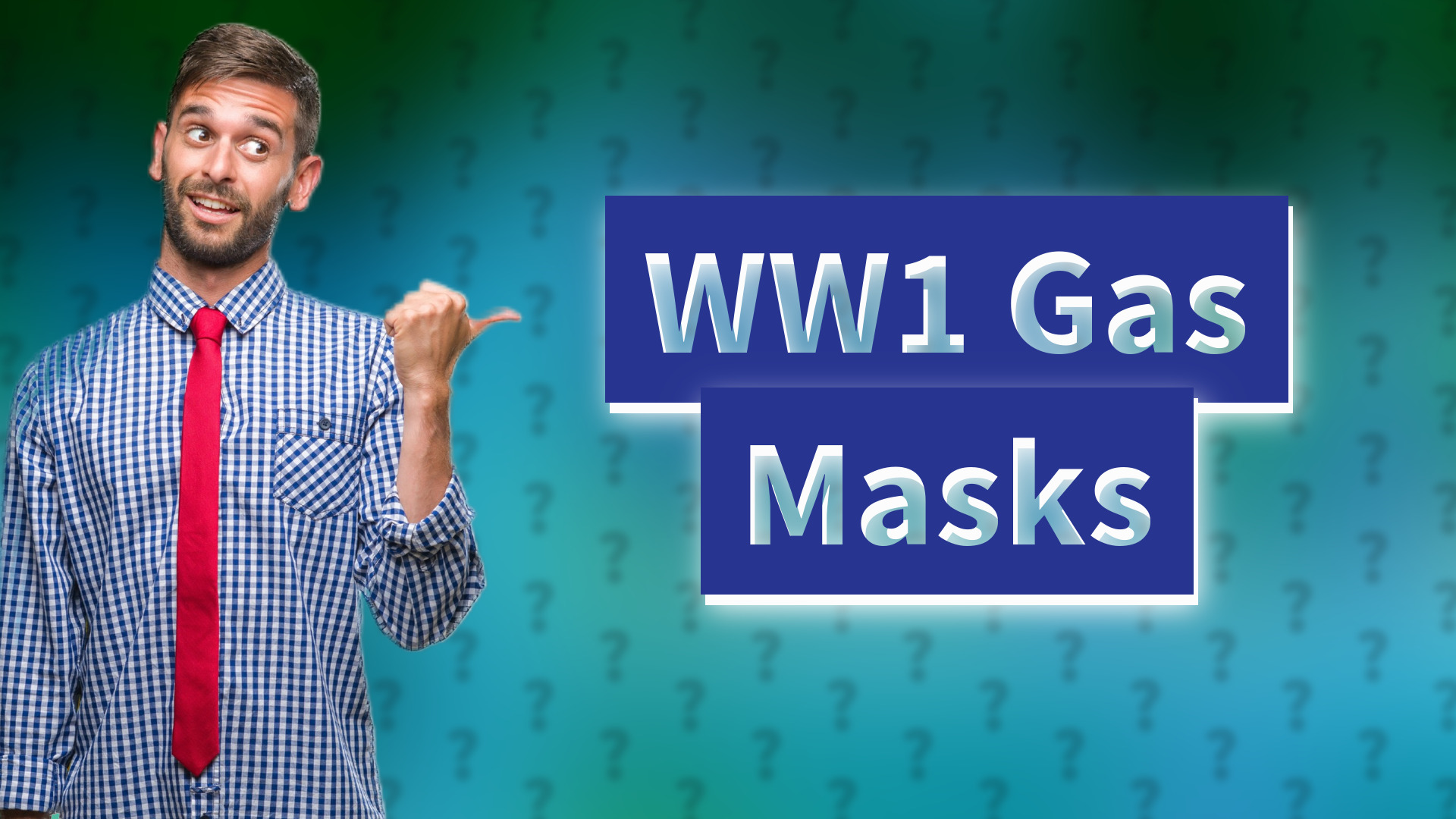 WW1 Gas Masks