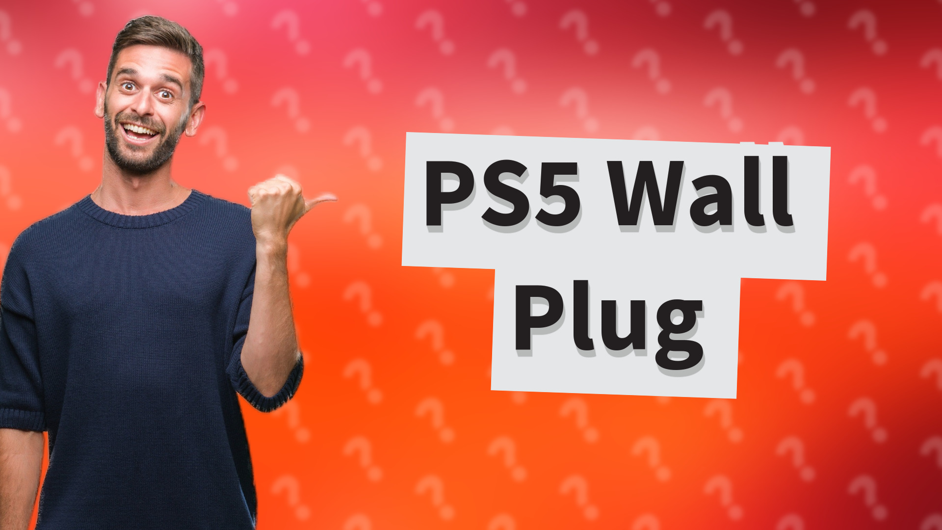 PS5 Wall Plug