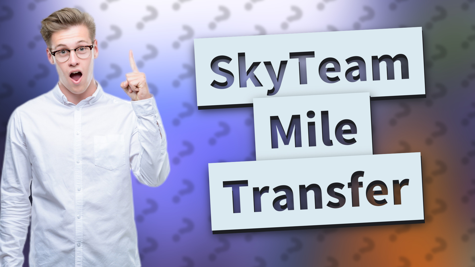 SkyTeam Mile Transfer