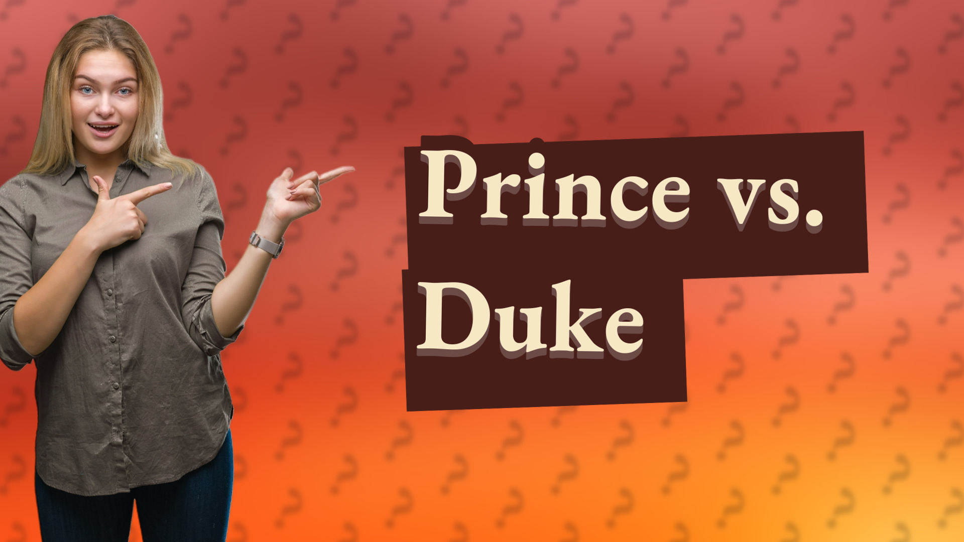 Prince vs. Duke