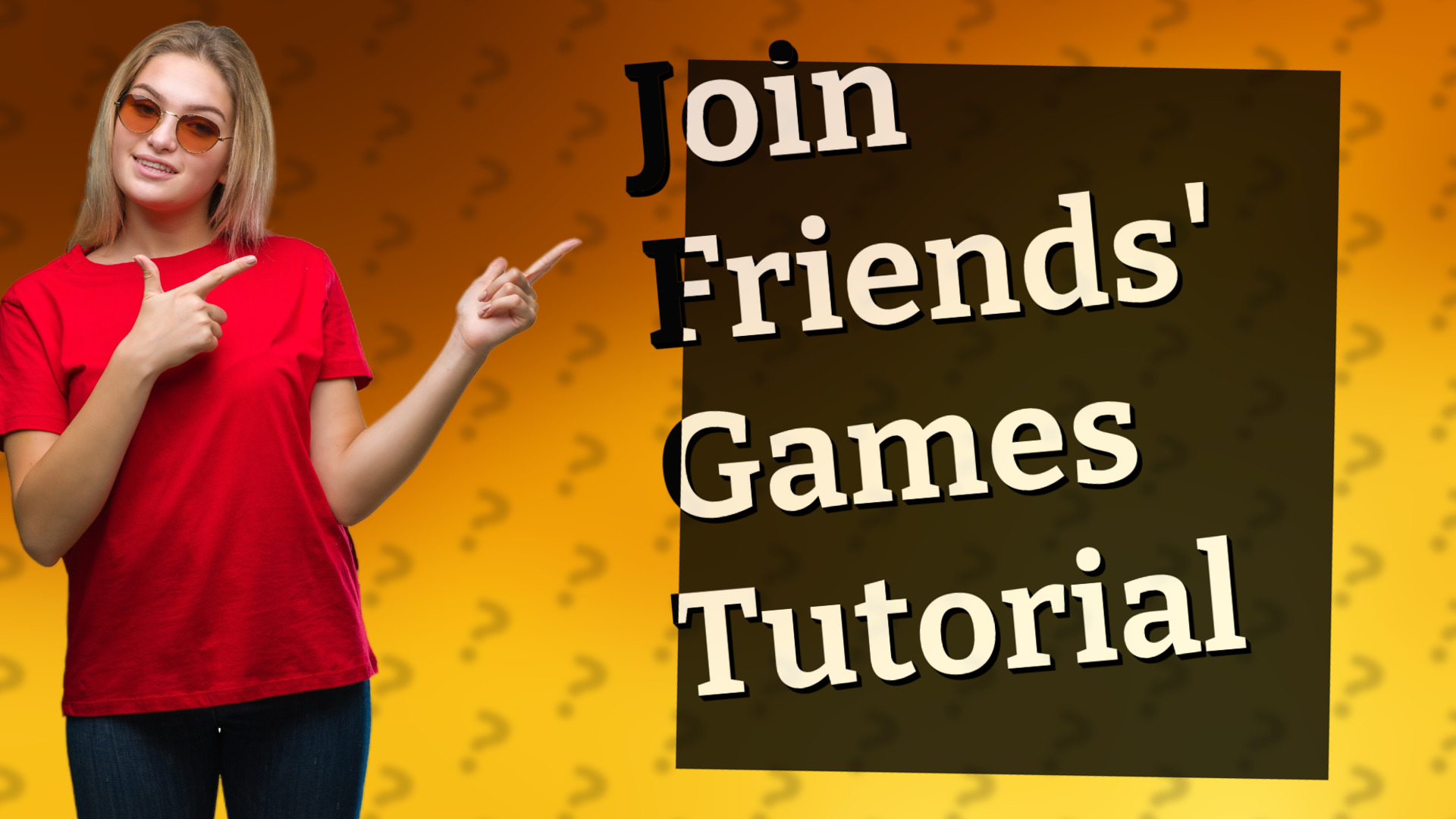 Join Friends' Games Tutorial