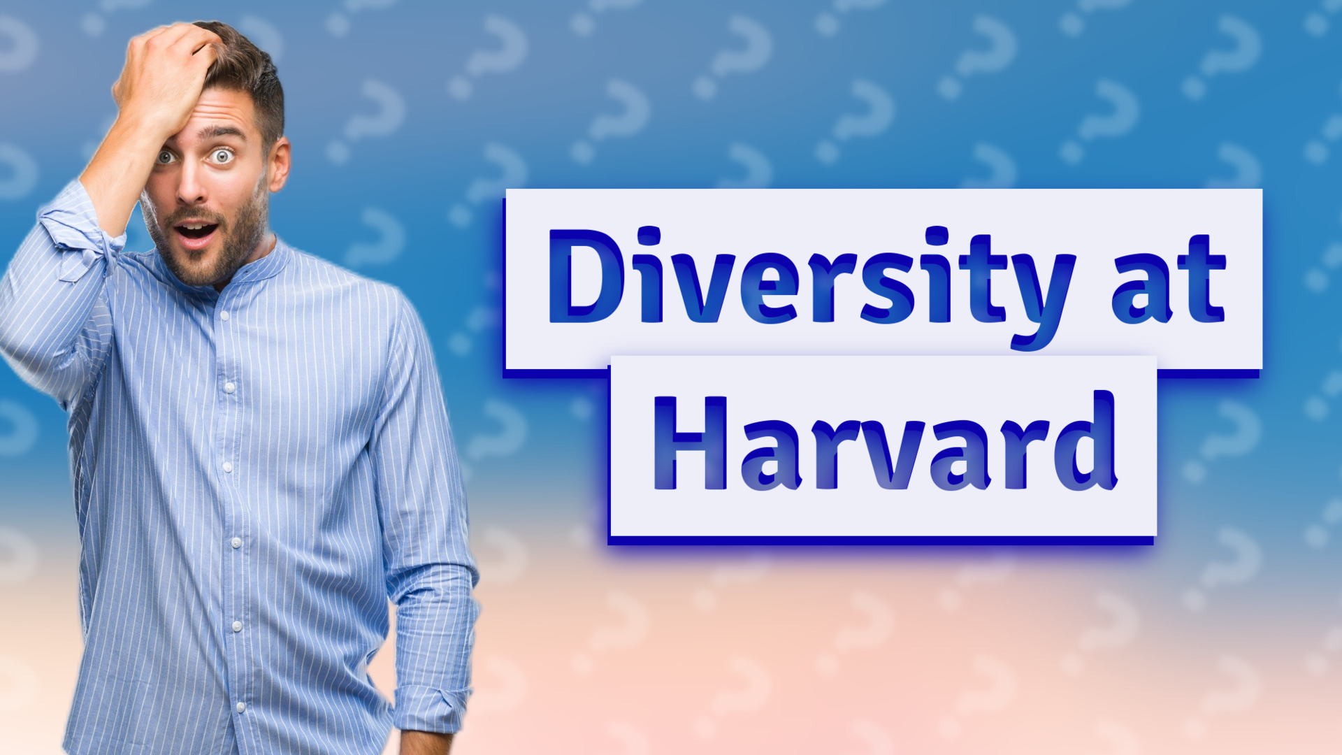 Diversity at Harvard