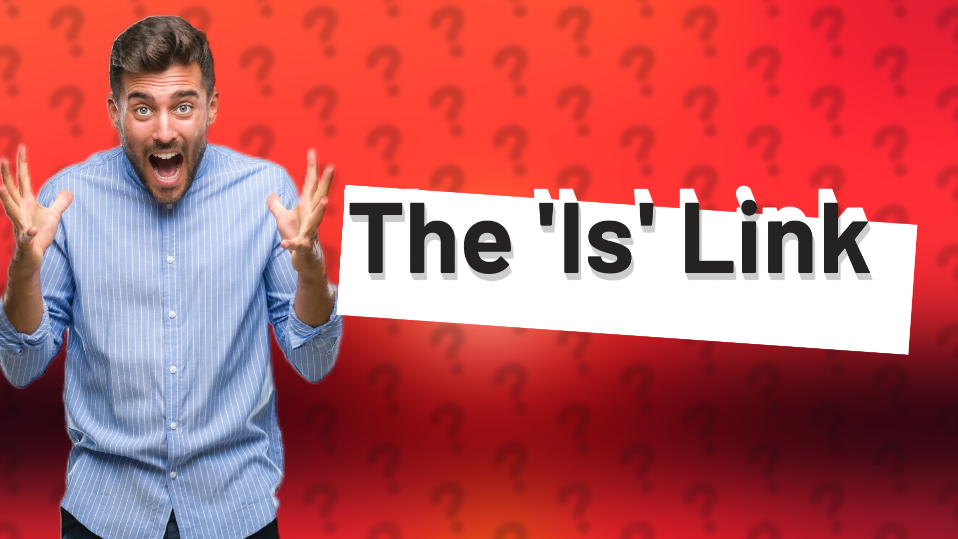 The 'Is' Link