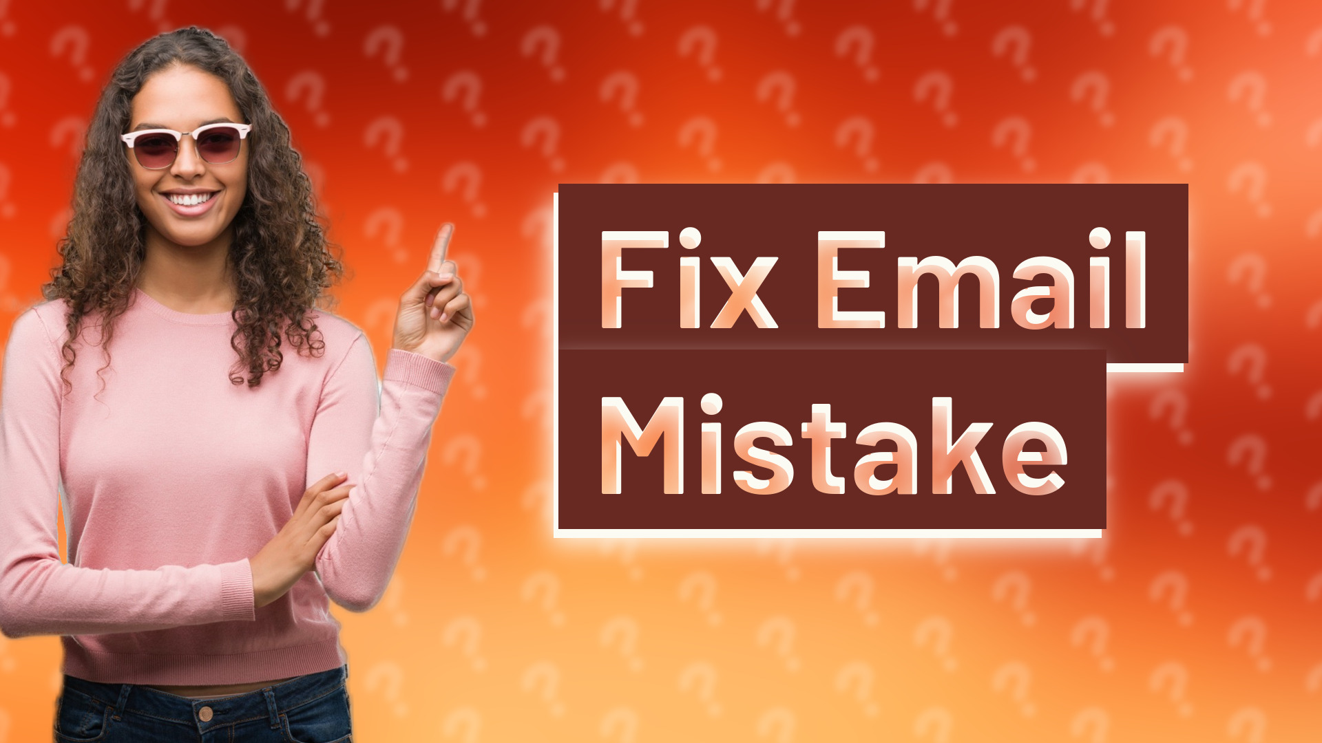 Fix Email Mistake
