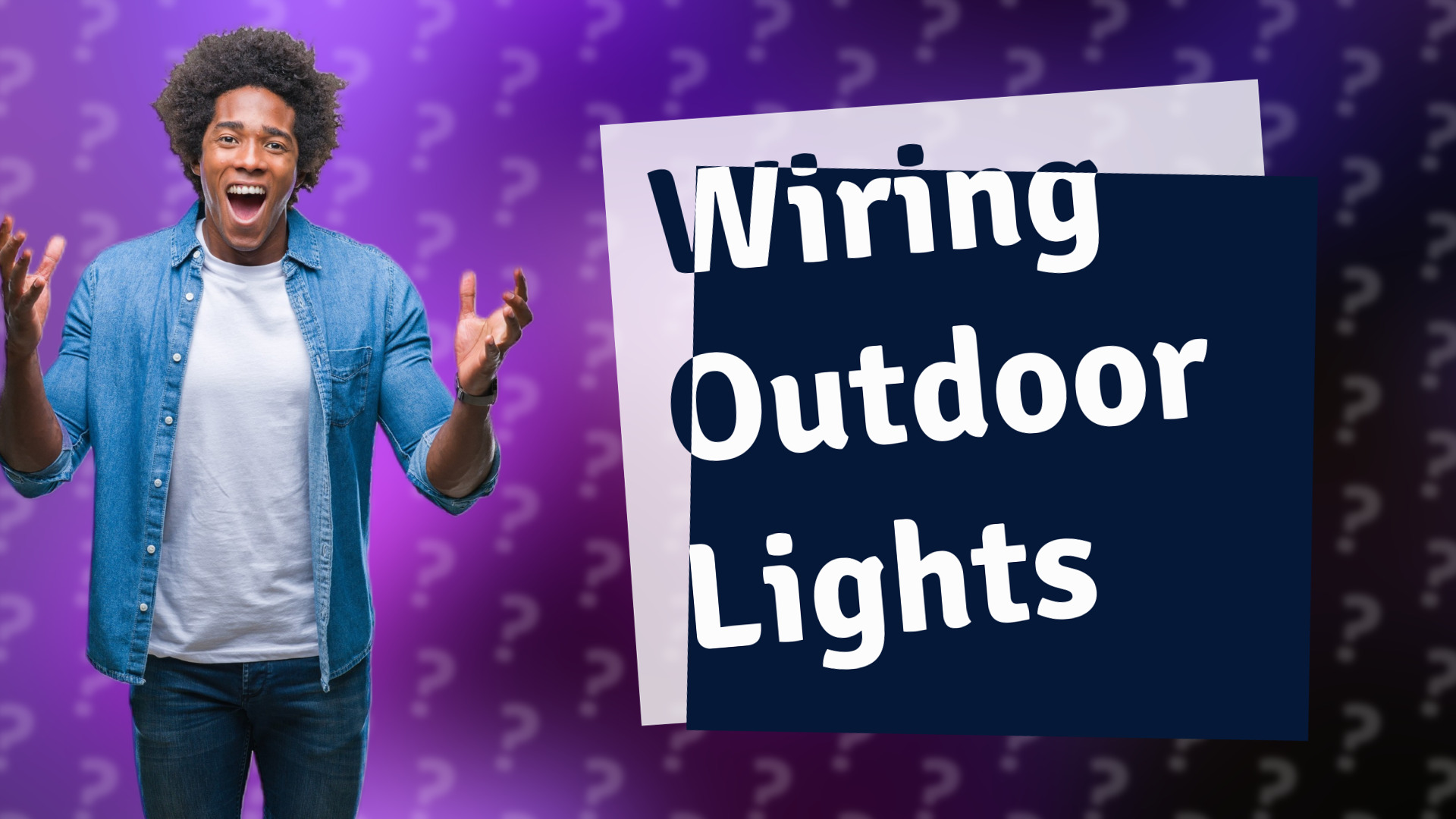 Wiring Outdoor Lights
