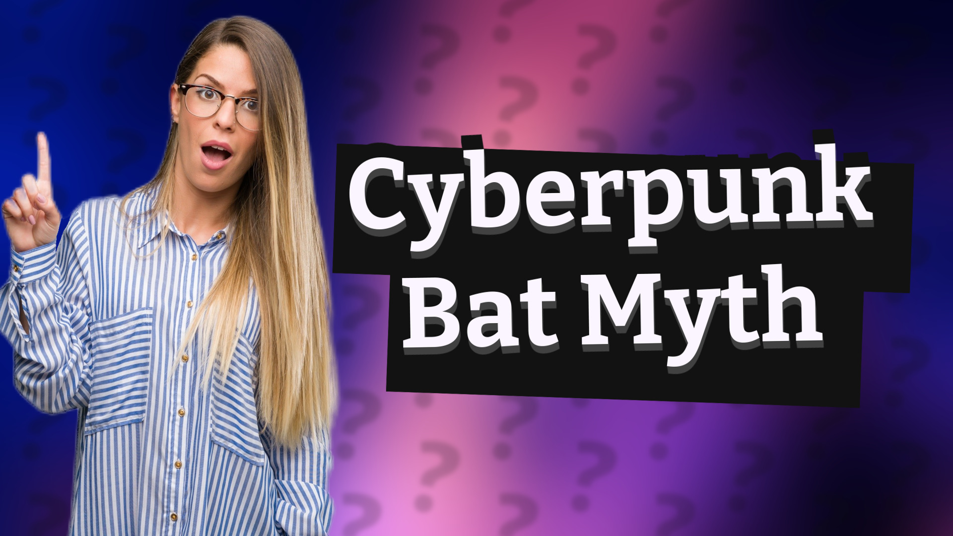 Cyberpunk Bat Myth