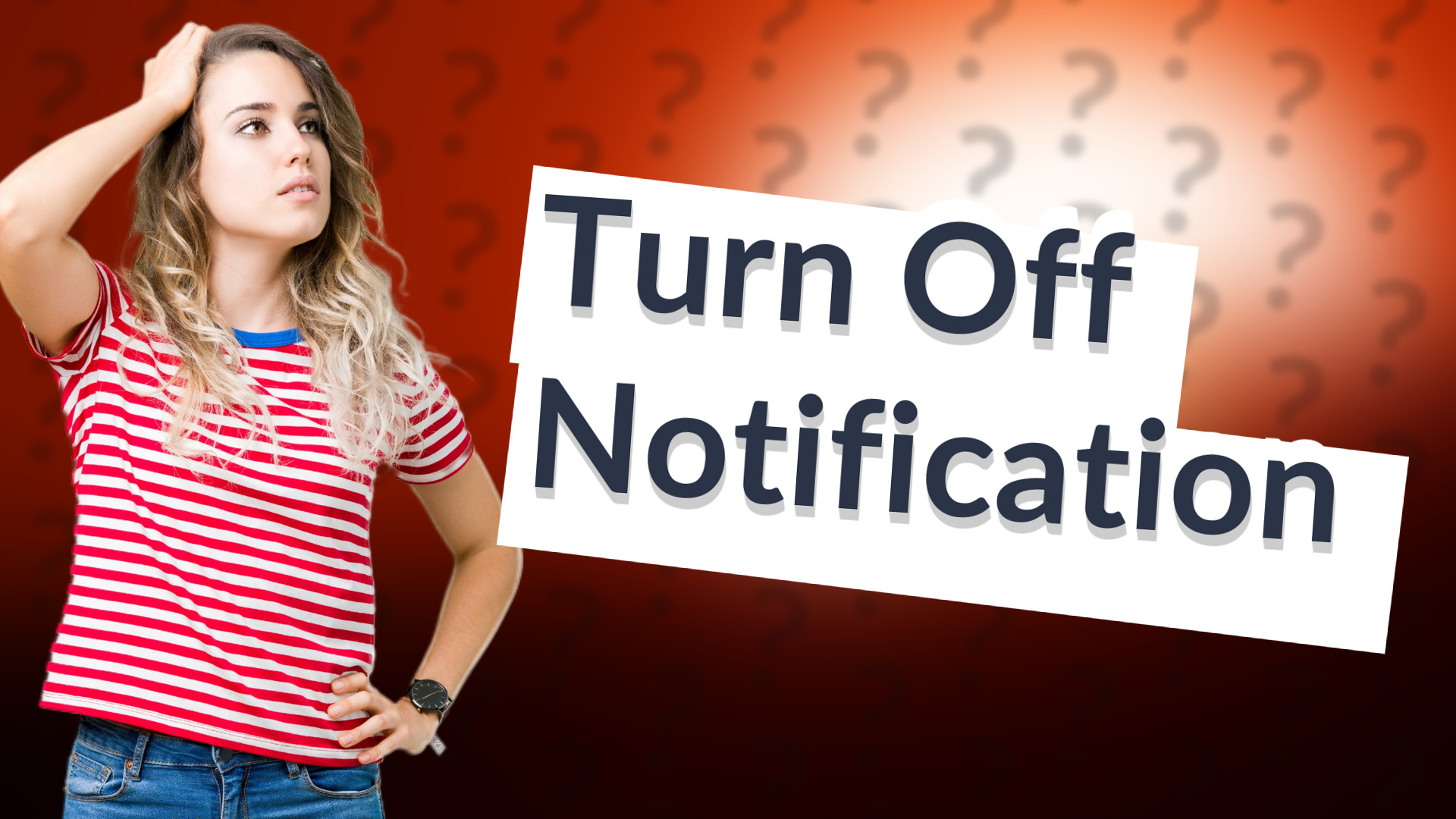 Turn Off Notification