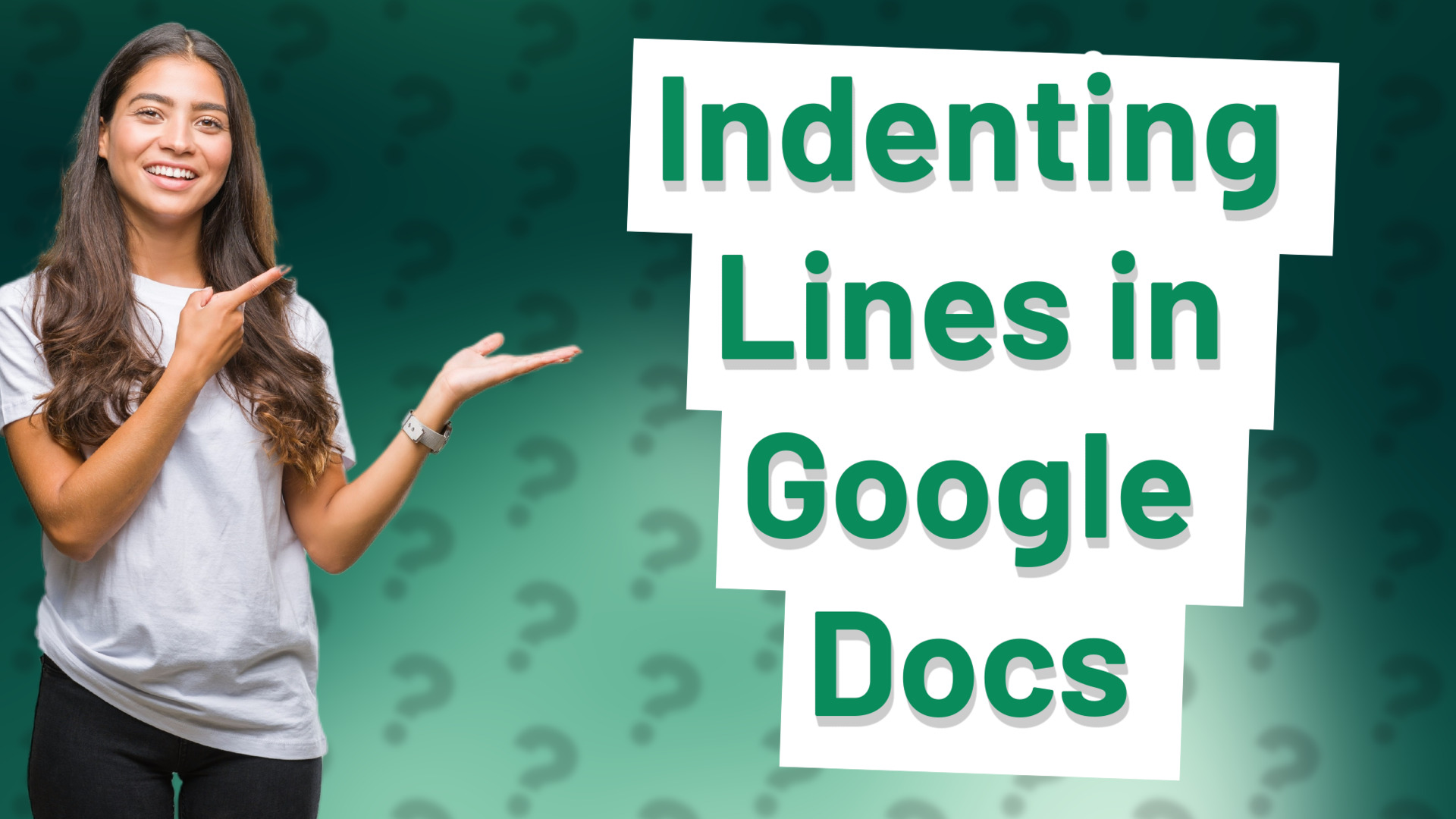 Indenting Lines in Google Docs