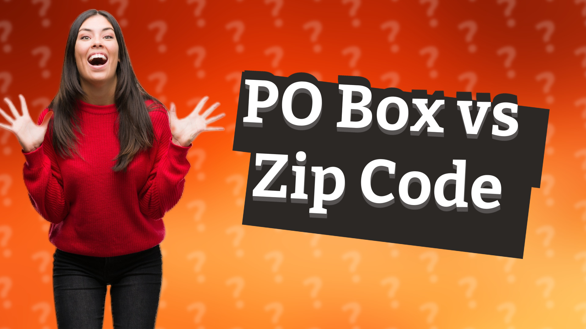 PO Box vs Zip Code